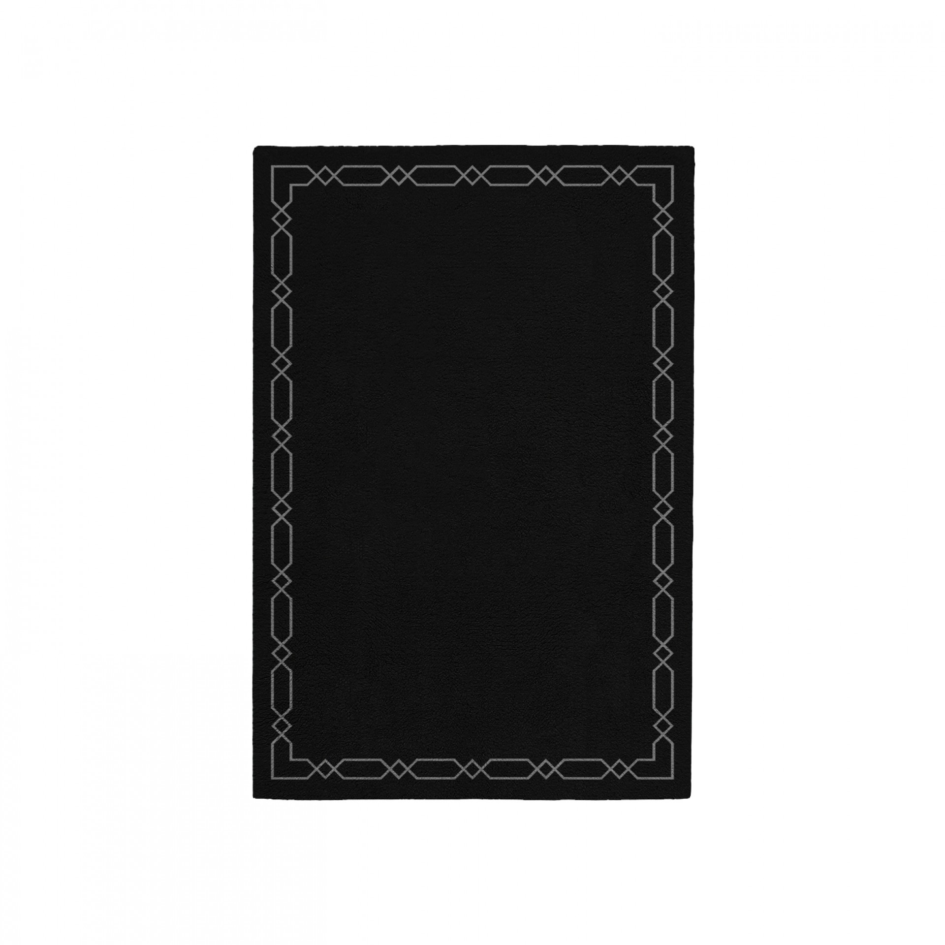 DIAMOND BLACK AREA RUG