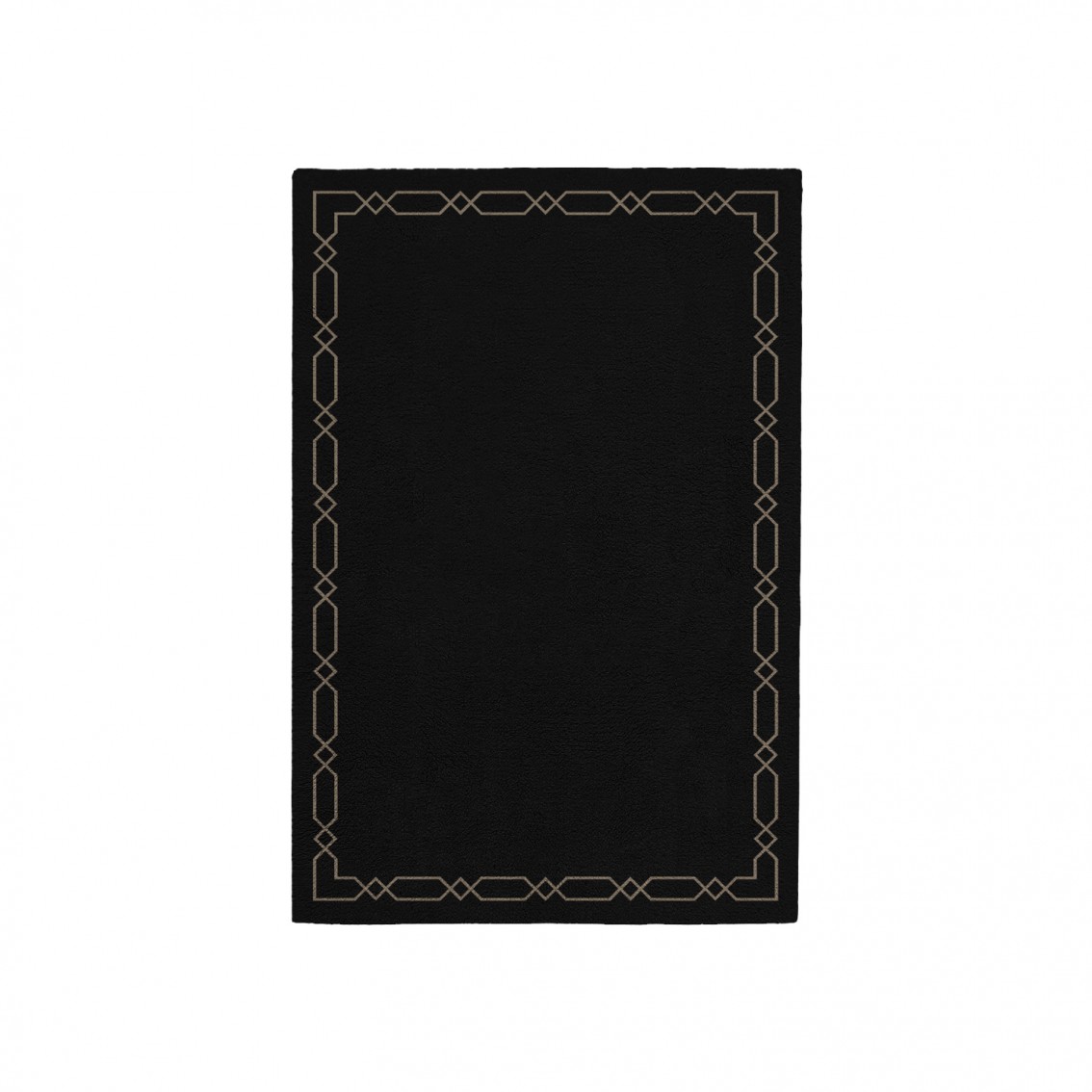 DIAMOND BLACK AREA RUG