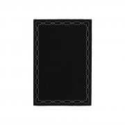 DIAMOND BLACK AREA RUG