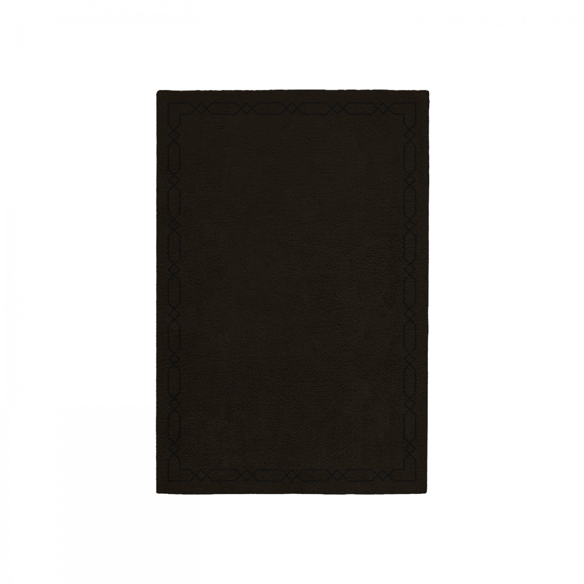 DIAMOND DEEP BROWN AREA RUG