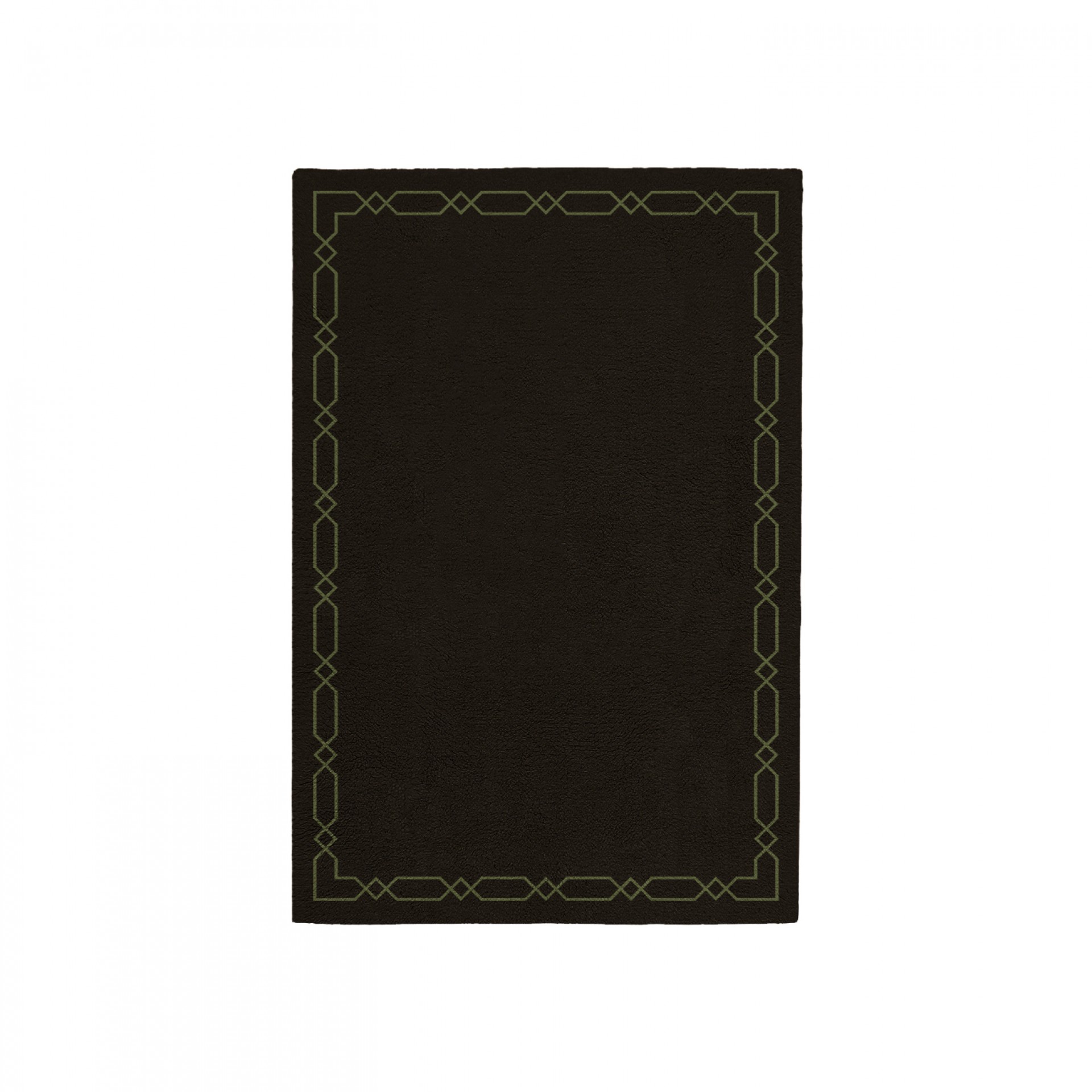 DIAMOND DEEP BROWN AREA RUG