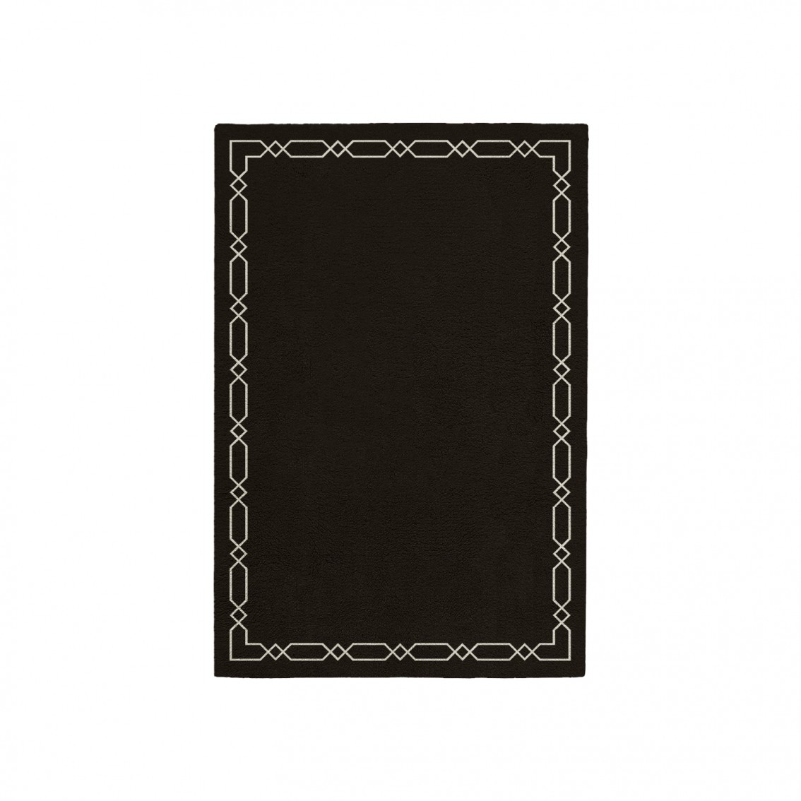 DIAMOND DEEP BROWN AREA RUG
