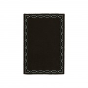 DIAMOND DEEP BROWN AREA RUG