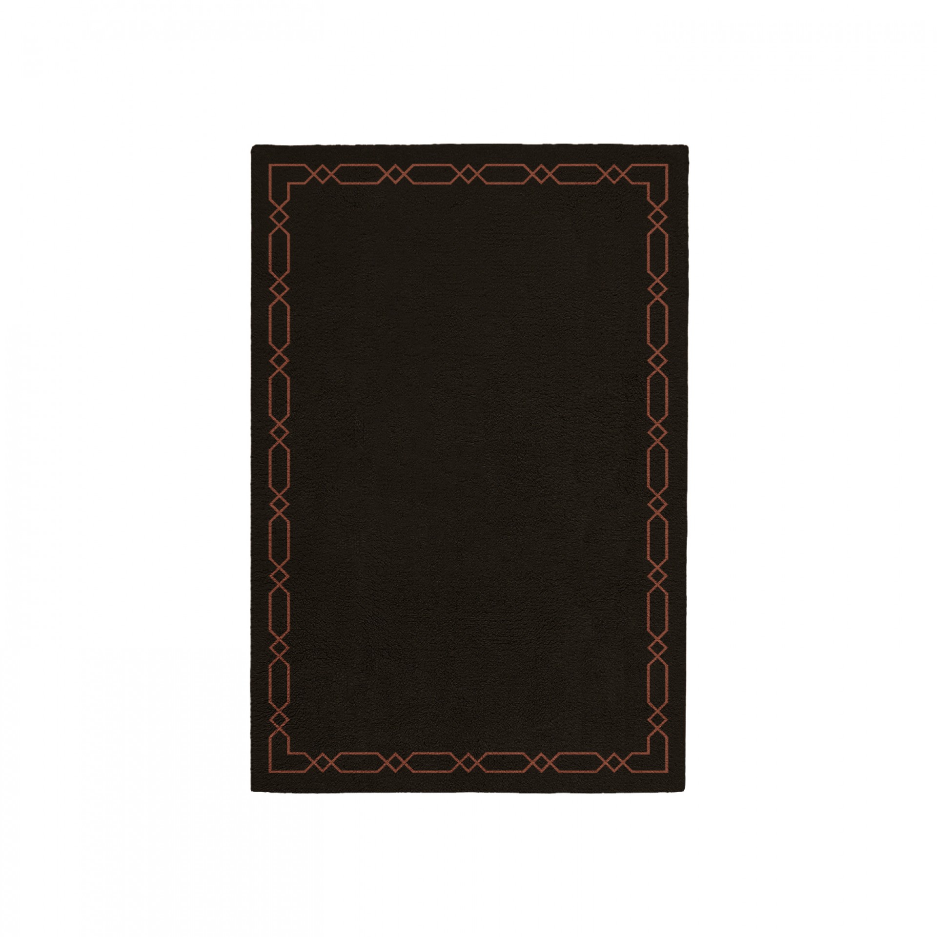 DIAMOND DEEP BROWN AREA RUG