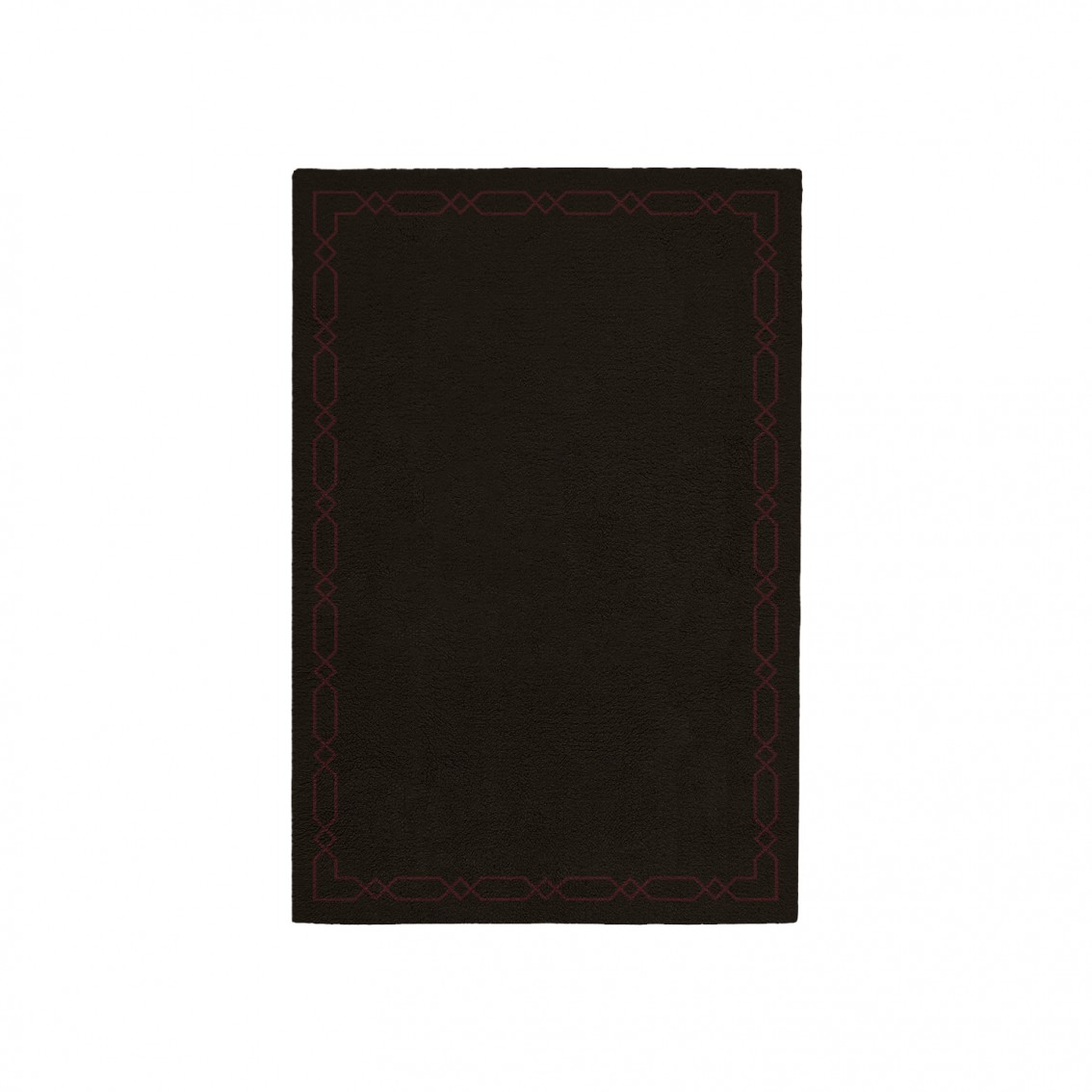 DIAMOND DEEP BROWN AREA RUG