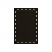 DIAMOND DEEP BROWN AREA RUG
