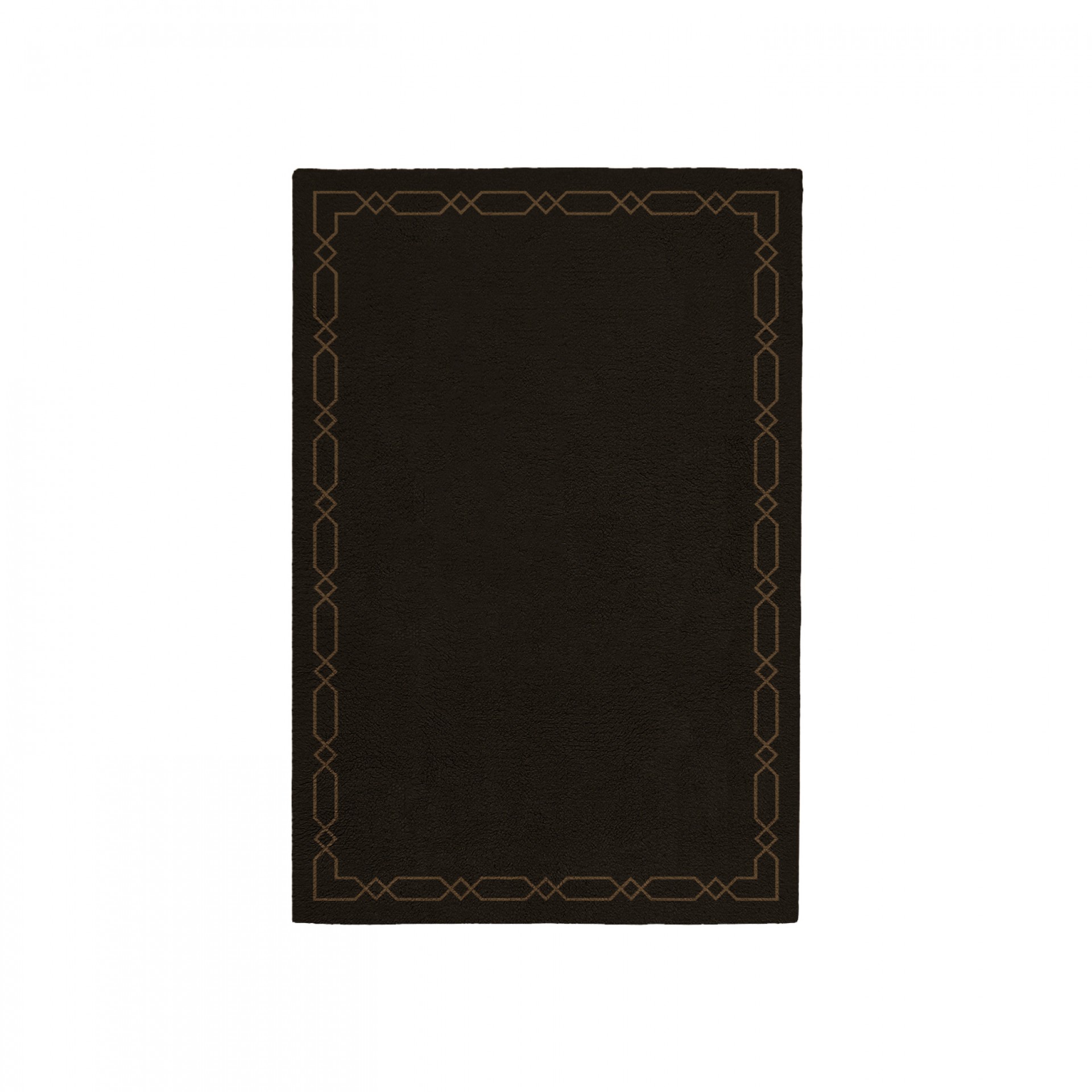 DIAMOND DEEP BROWN AREA RUG