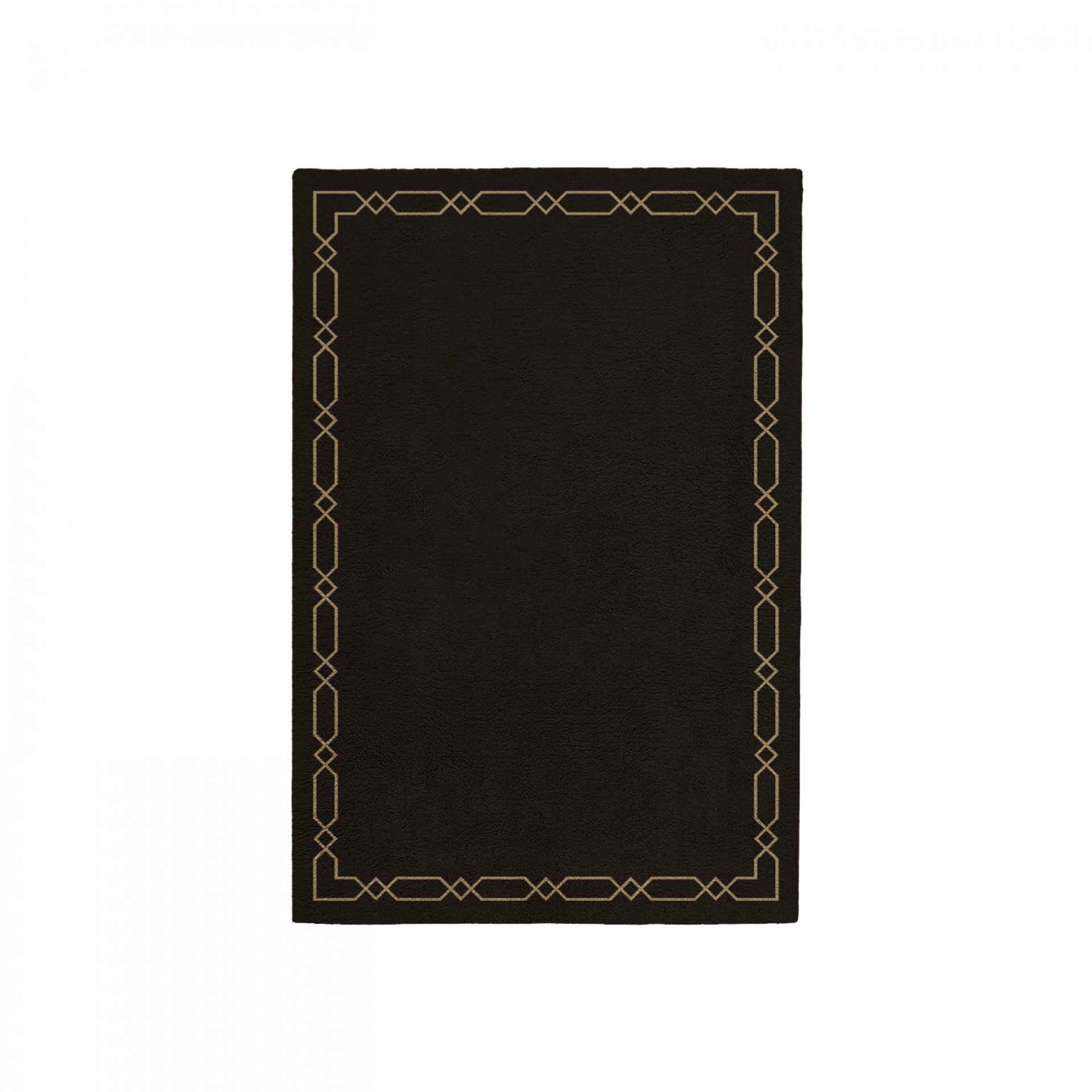 DIAMOND DEEP BROWN AREA RUG