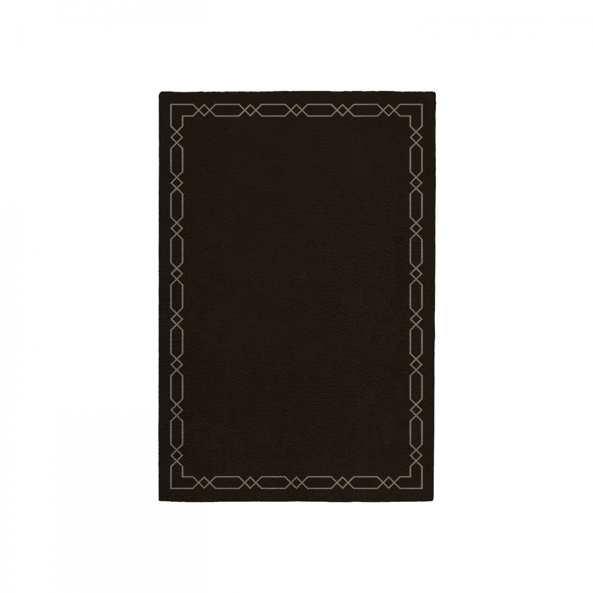 DIAMOND DEEP BROWN AREA RUG