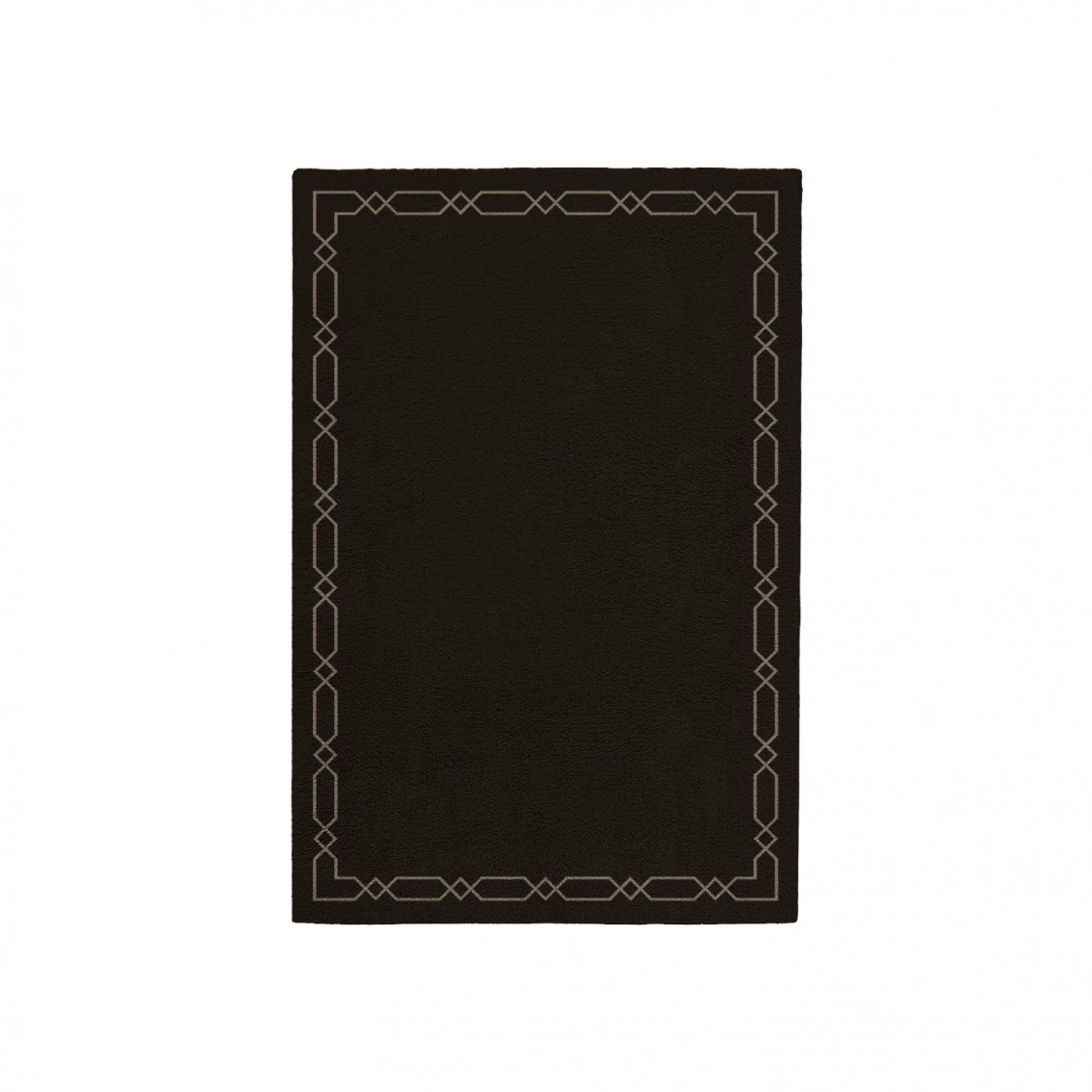 DIAMOND DEEP BROWN AREA RUG