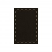 DIAMOND DEEP BROWN AREA RUG