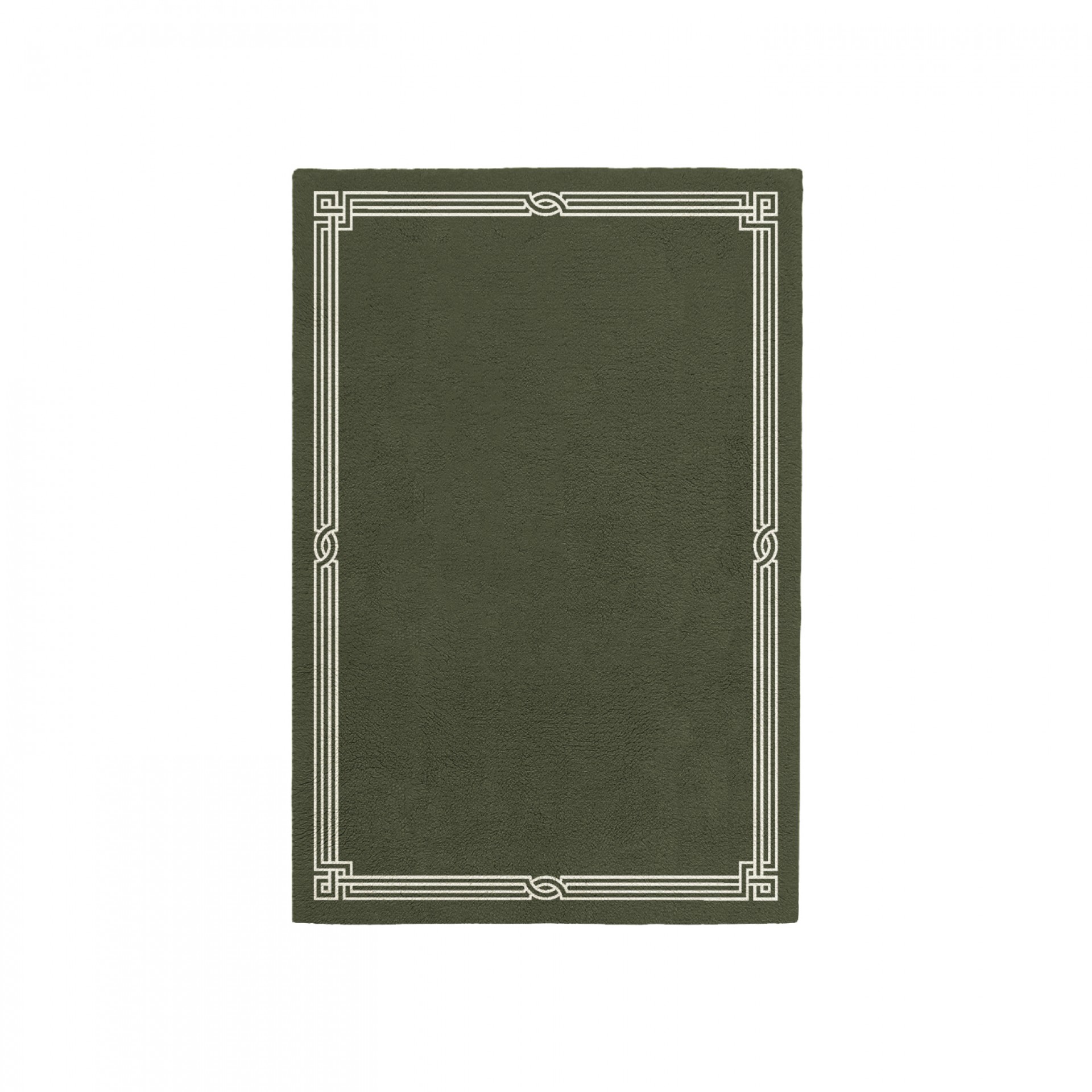 ELEGANCE EARTH GREEN AREA RUG