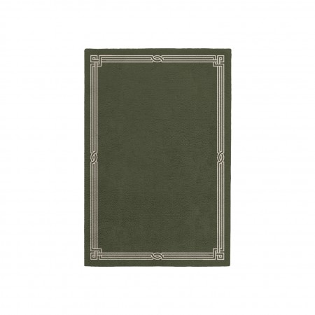 ELEGANCE EARTH GREEN AREA RUG