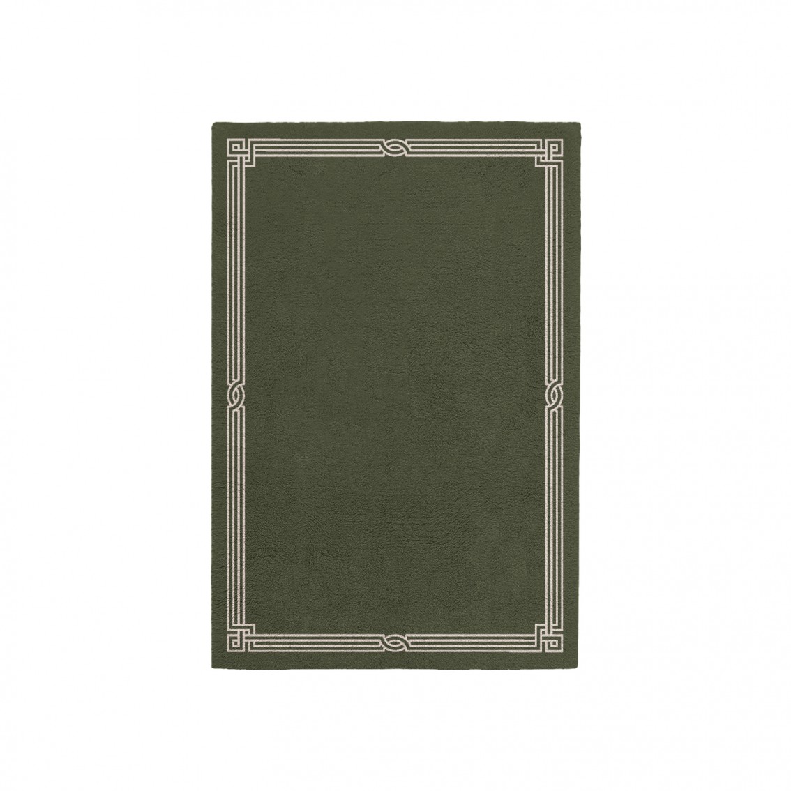 ELEGANCE EARTH GREEN AREA RUG