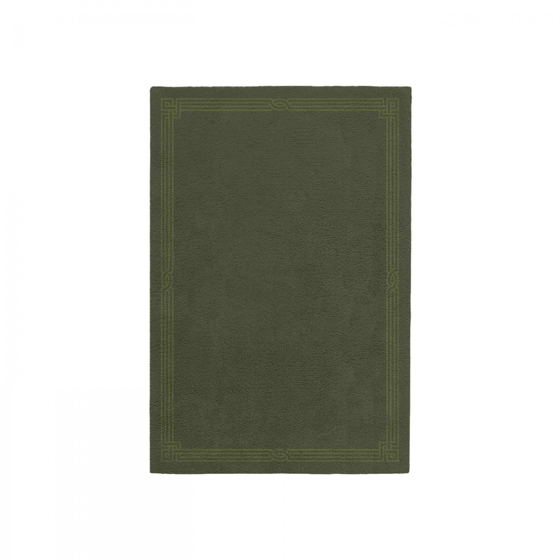 ELEGANCE EARTH GREEN AREA RUG