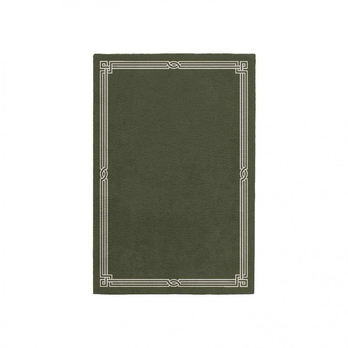 ELEGANCE EARTH GREEN AREA RUG