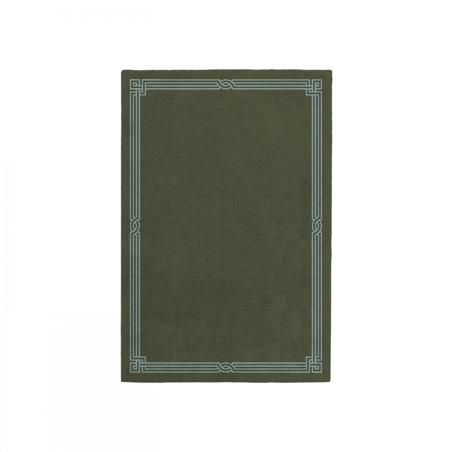 ELEGANCE EARTH GREEN AREA RUG