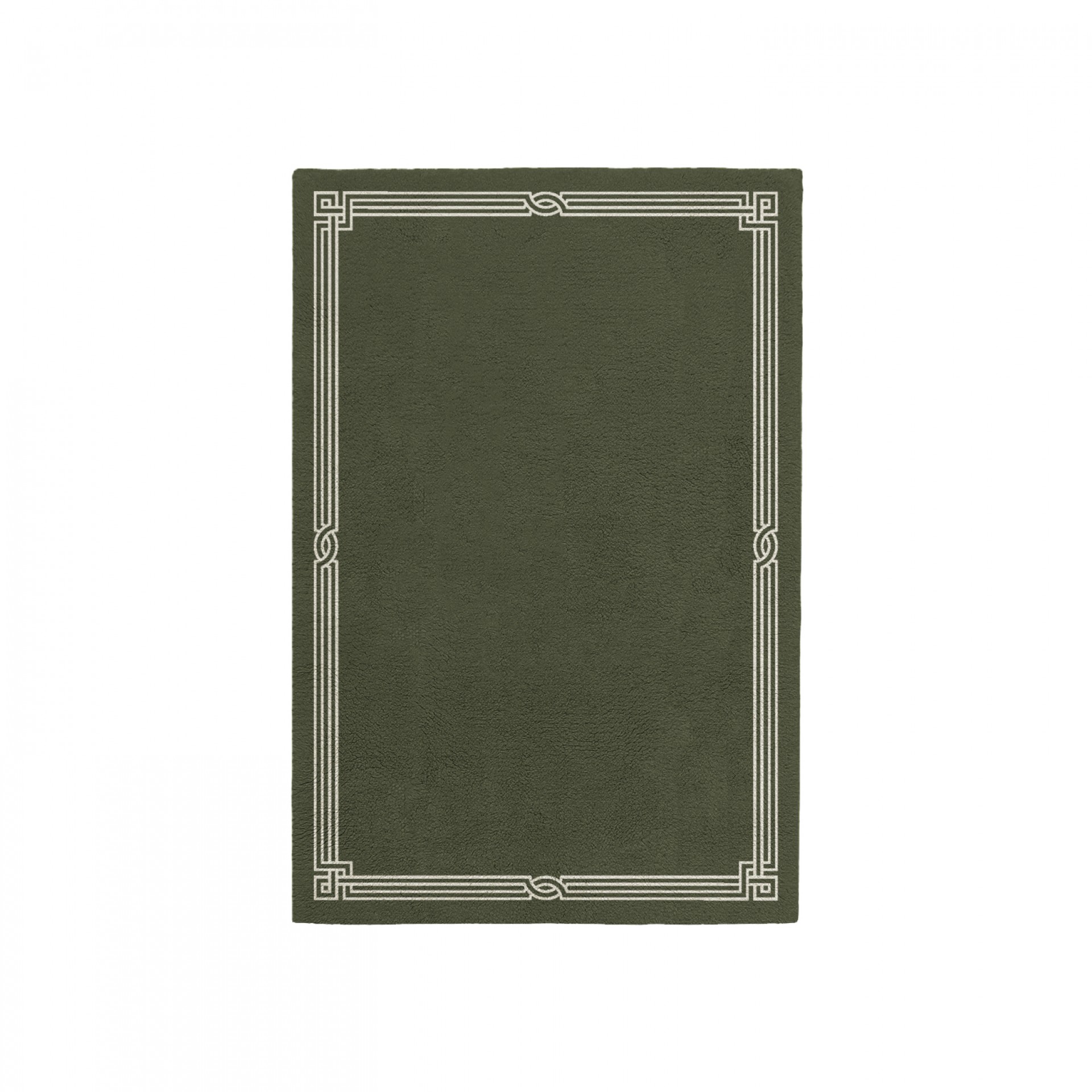ELEGANCE EARTH GREEN AREA RUG