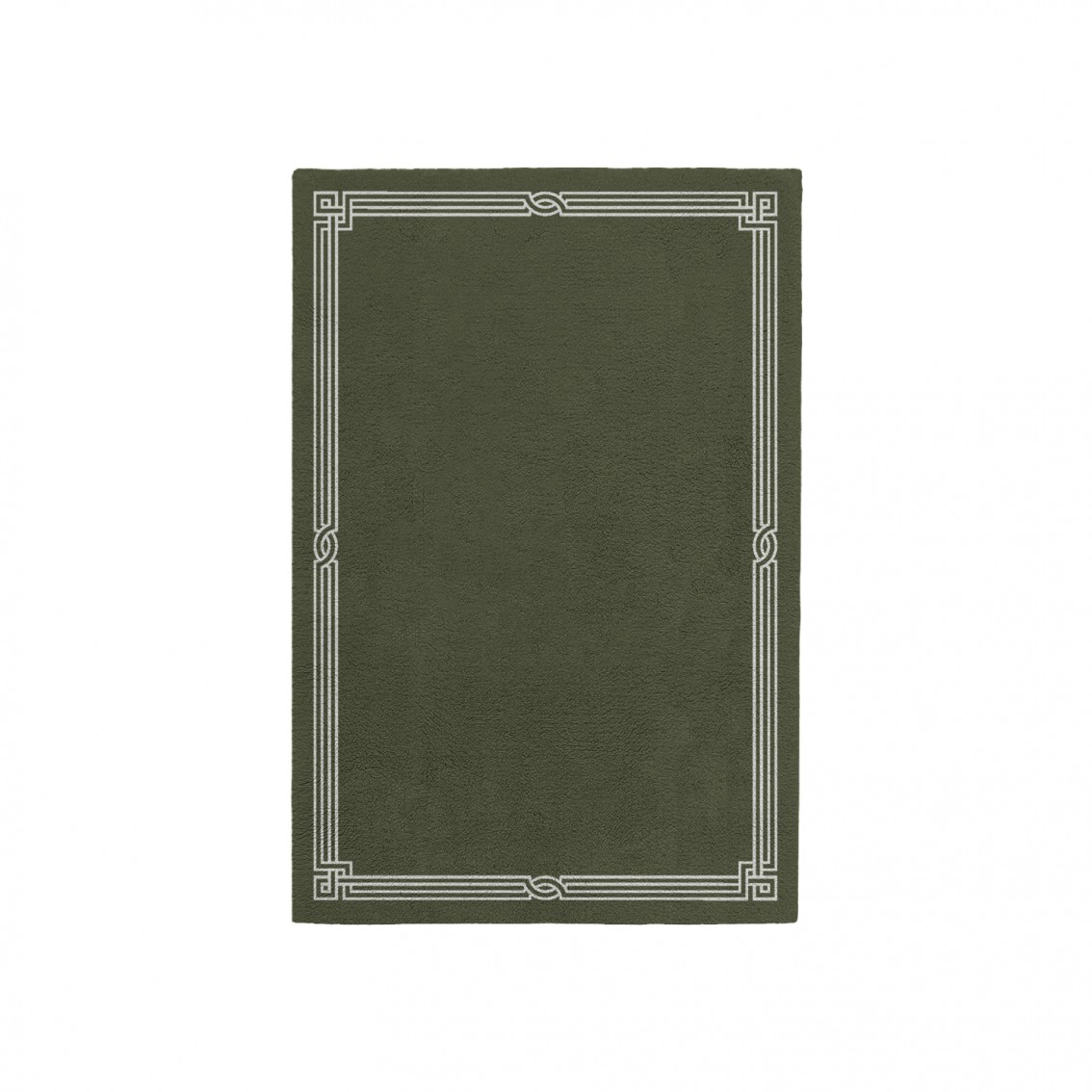 ELEGANCE EARTH GREEN AREA RUG