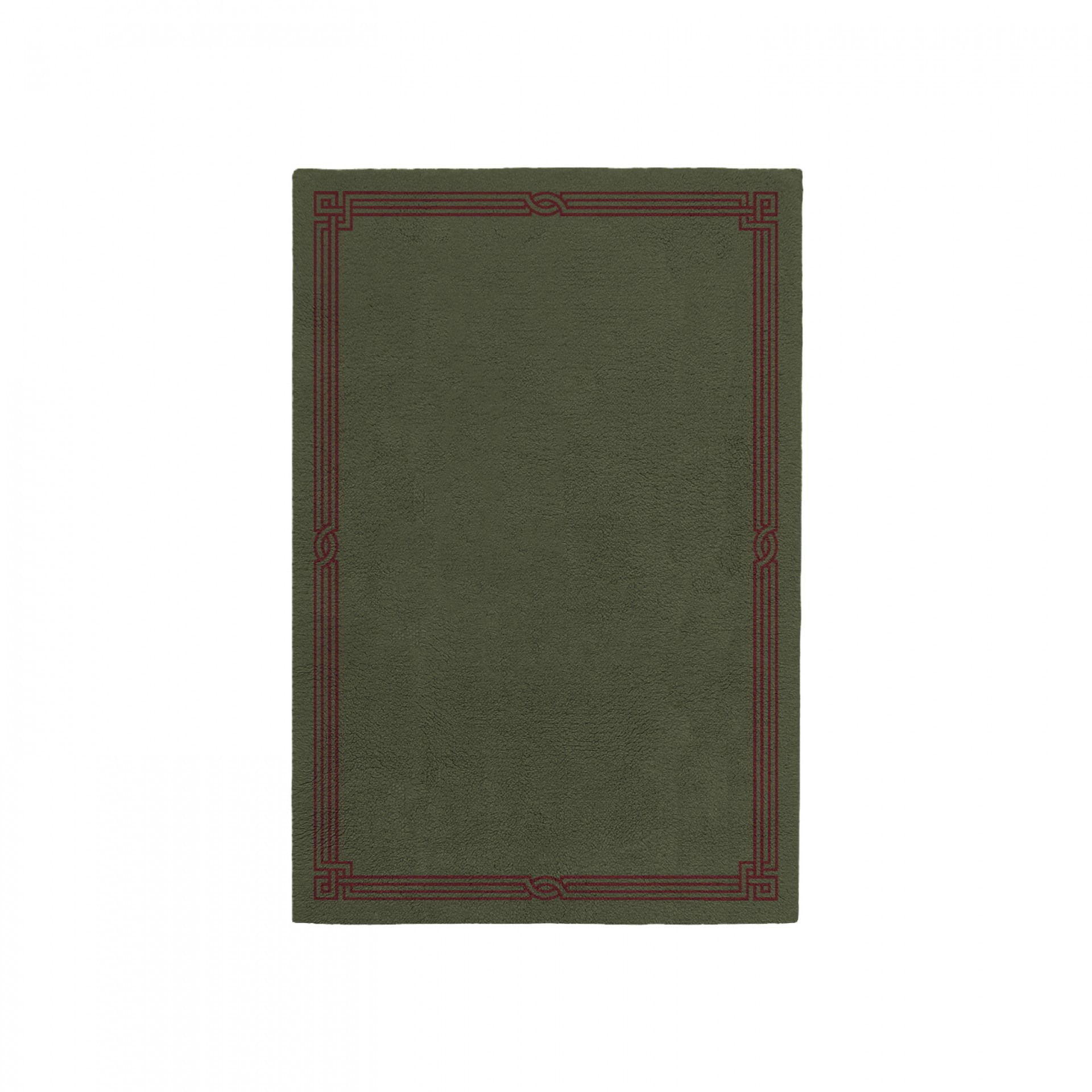 ELEGANCE EARTH GREEN AREA RUG