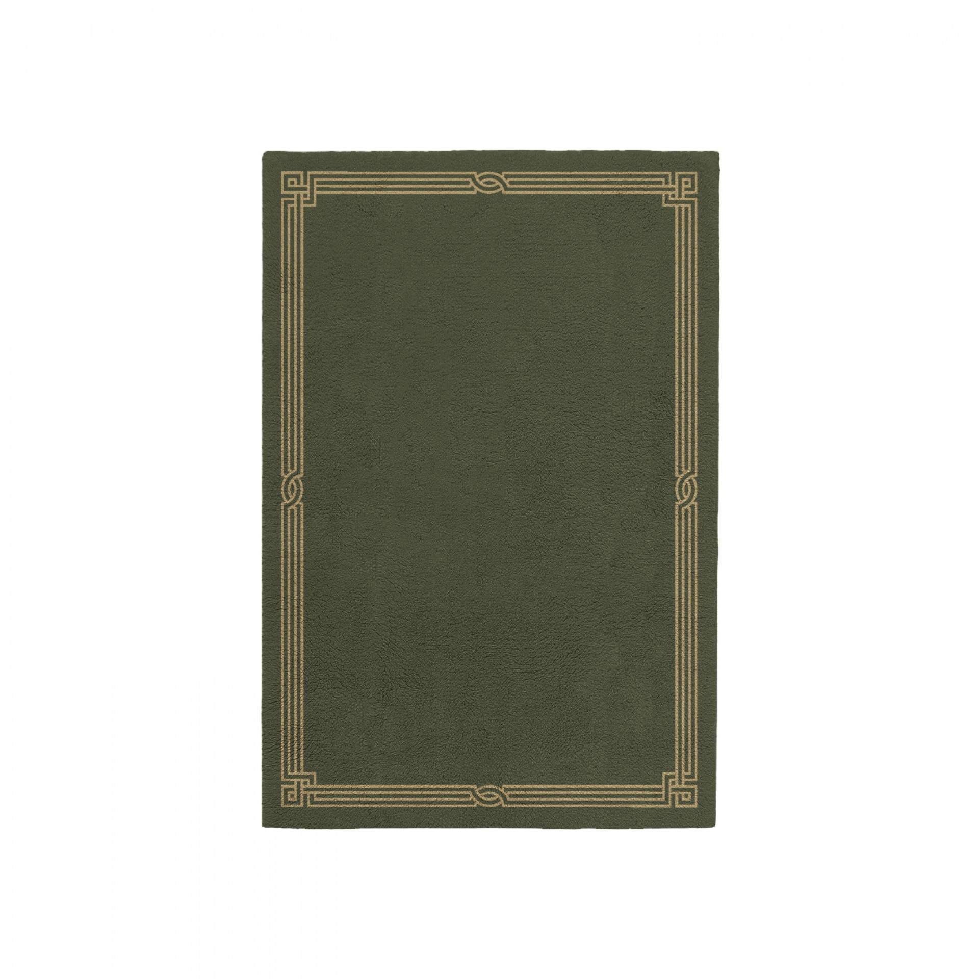 ELEGANCE EARTH GREEN AREA RUG