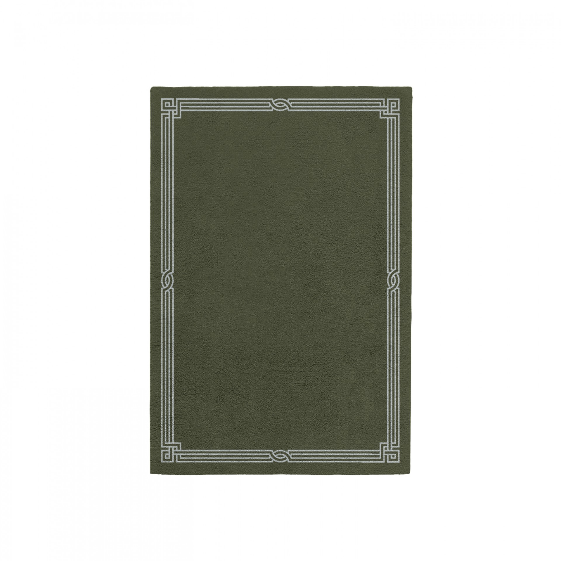 ELEGANCE EARTH GREEN AREA RUG