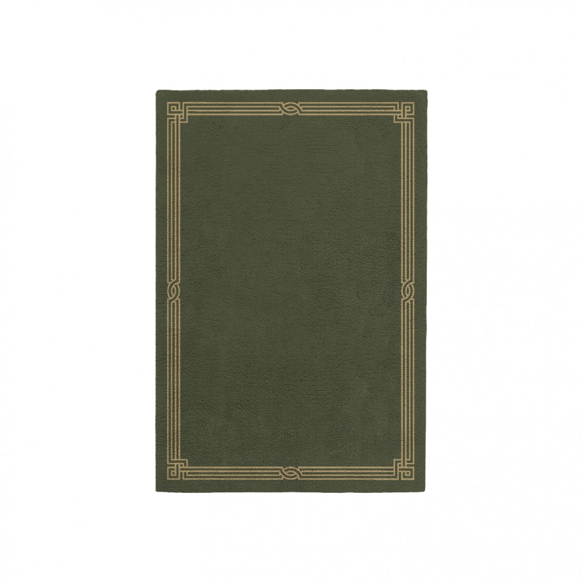 ELEGANCE EARTH GREEN AREA RUG