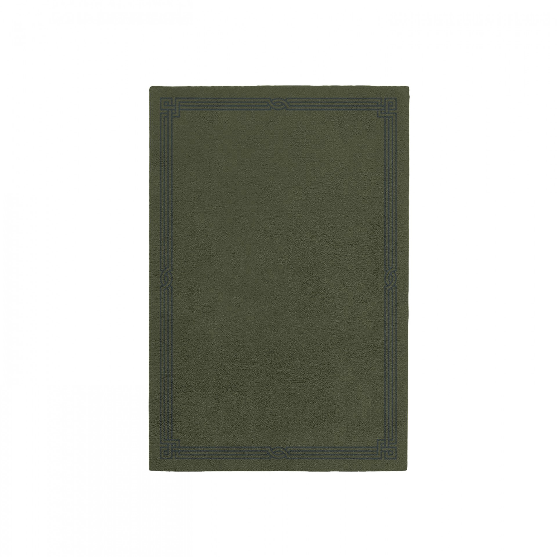ELEGANCE EARTH GREEN AREA RUG