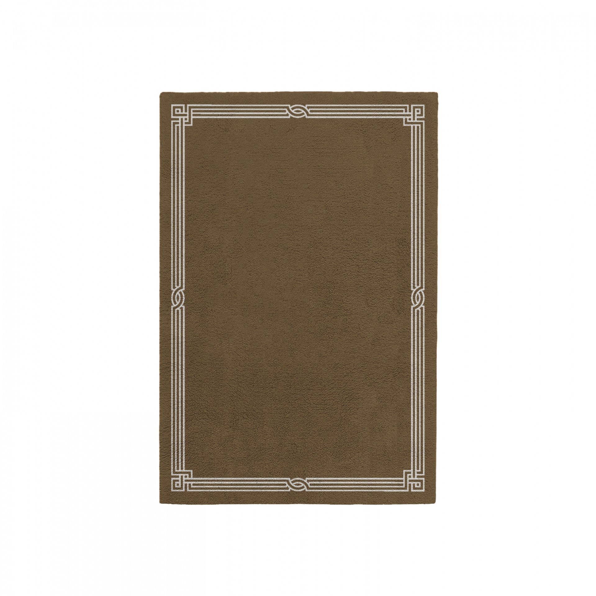 ELEGANCE EARTH BROWN AREA RUG