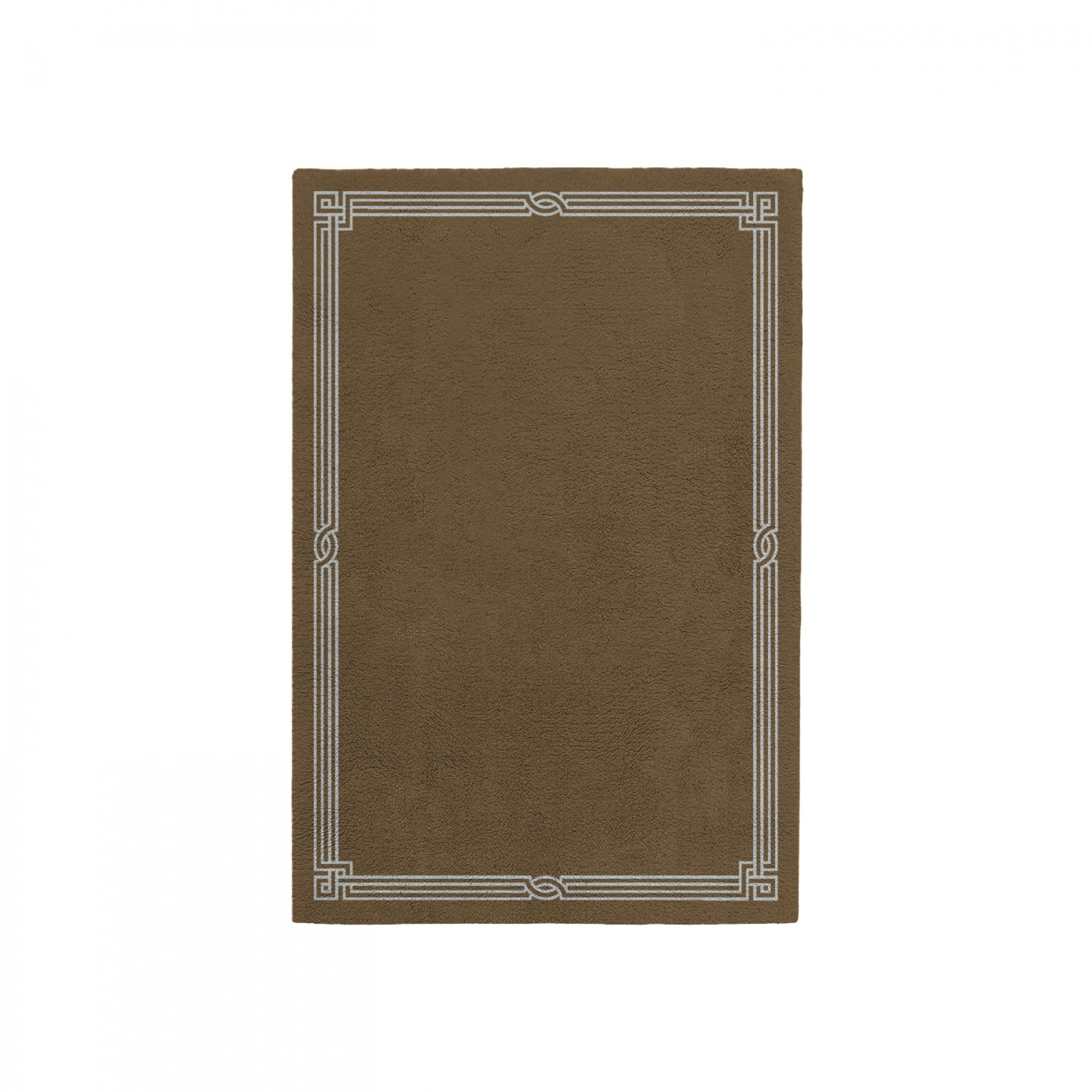 ELEGANCE EARTH BROWN AREA RUG