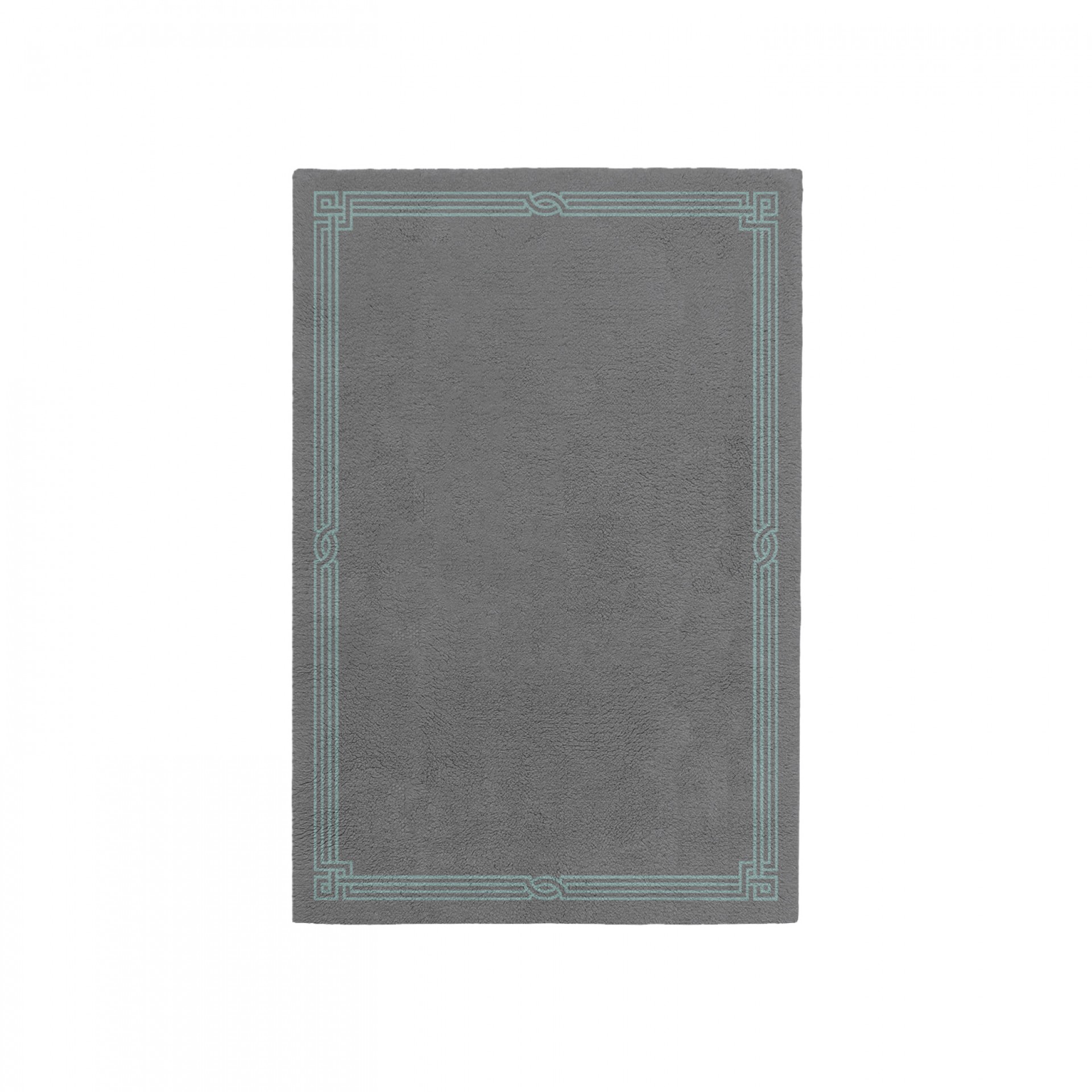 ELEGANCE CHARCOAL GRAY AREA RUG