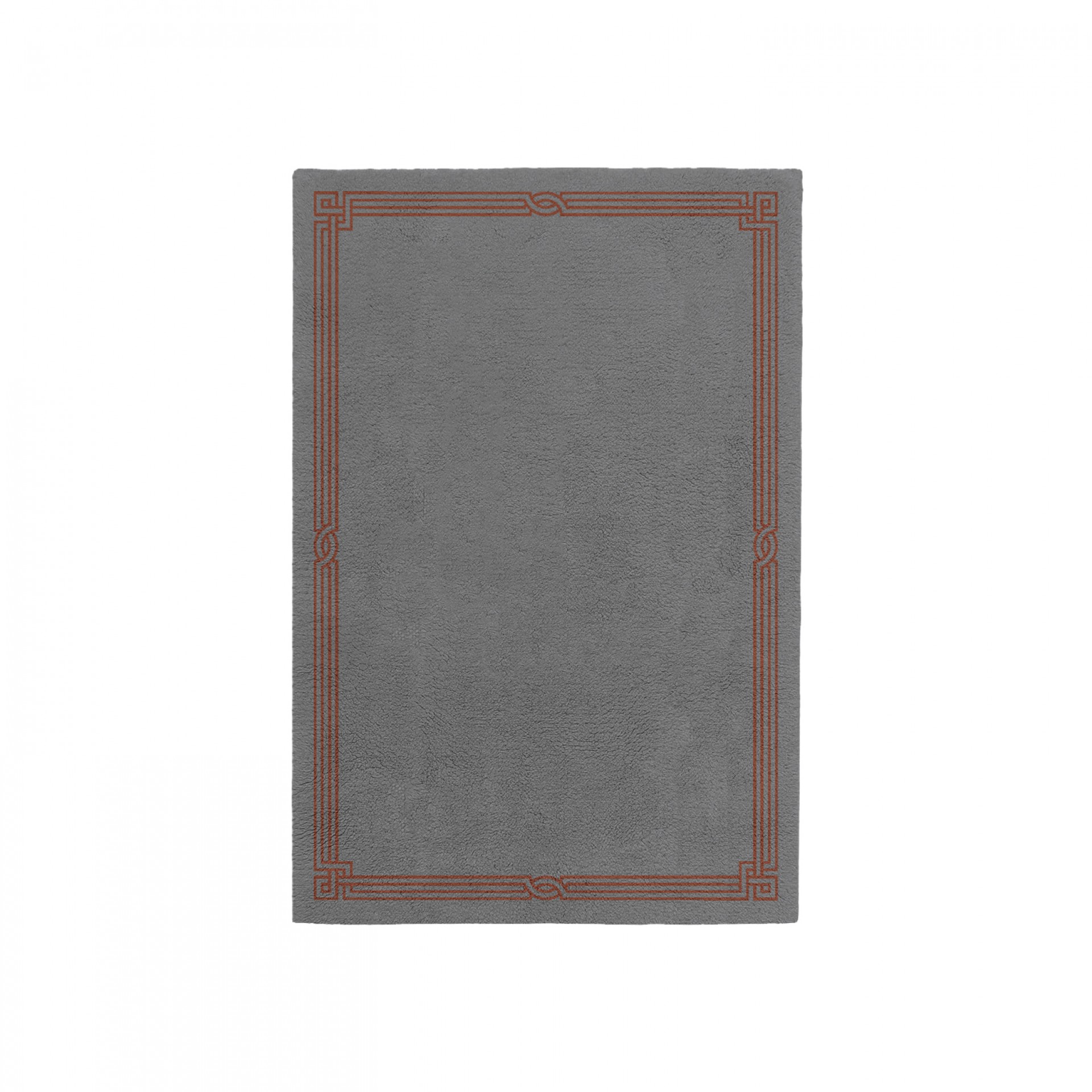 ELEGANCE CHARCOAL GRAY AREA RUG