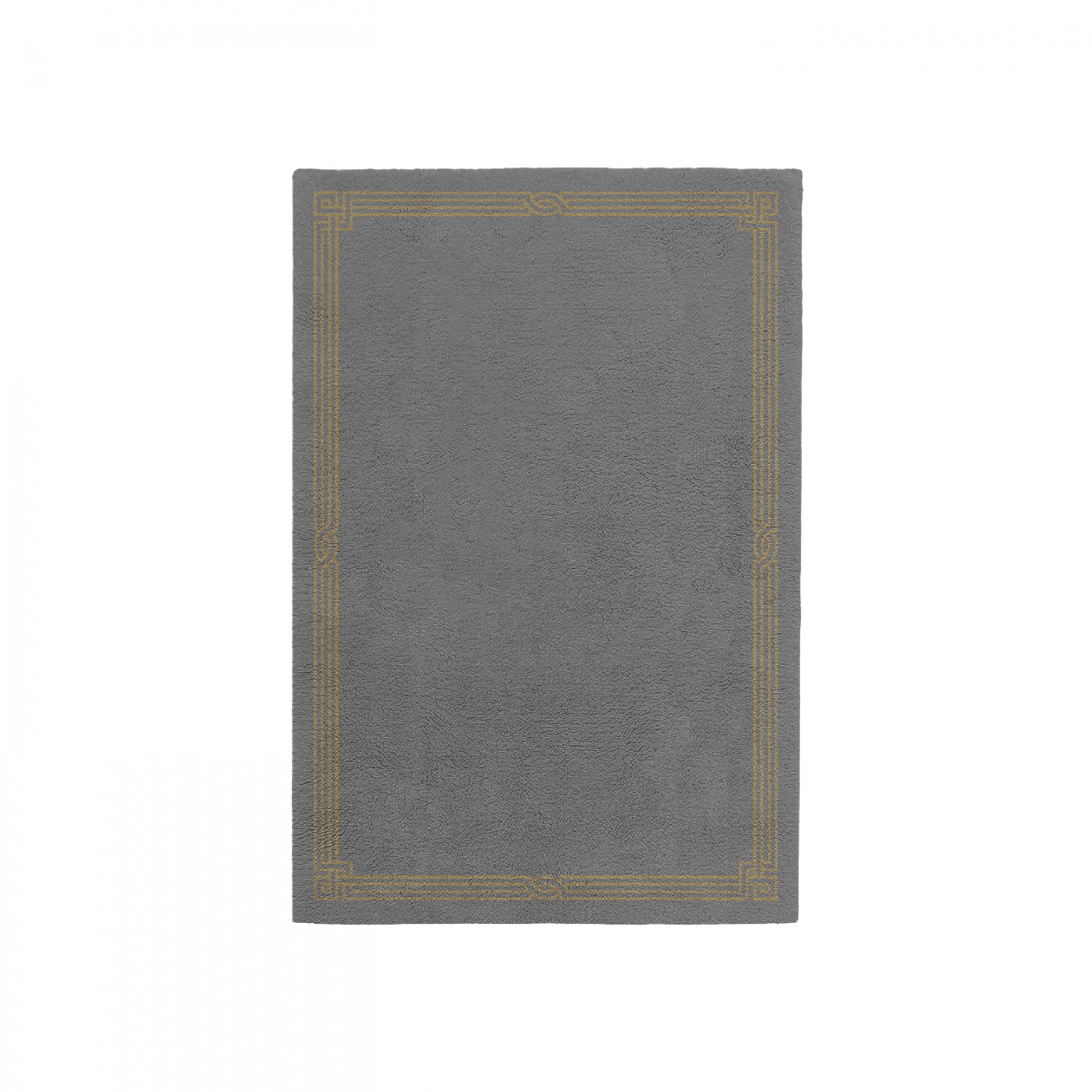 ELEGANCE CHARCOAL GRAY AREA RUG
