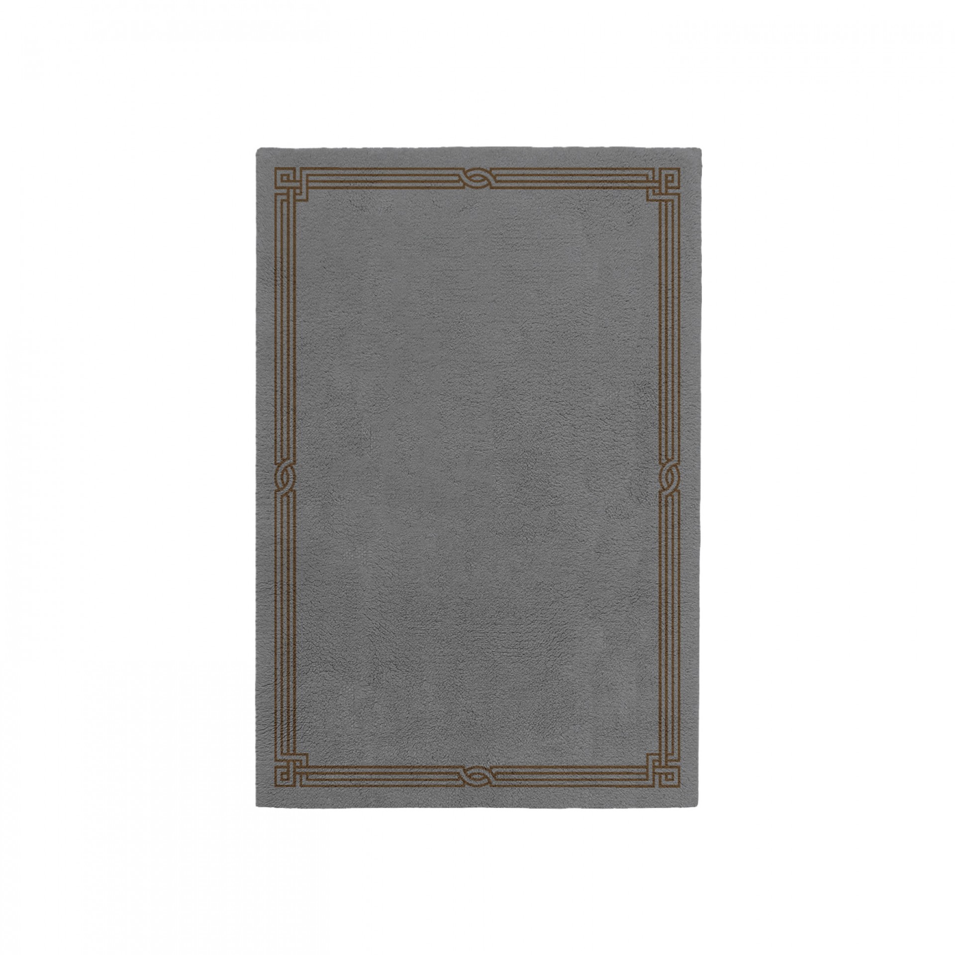 ELEGANCE CHARCOAL GRAY AREA RUG