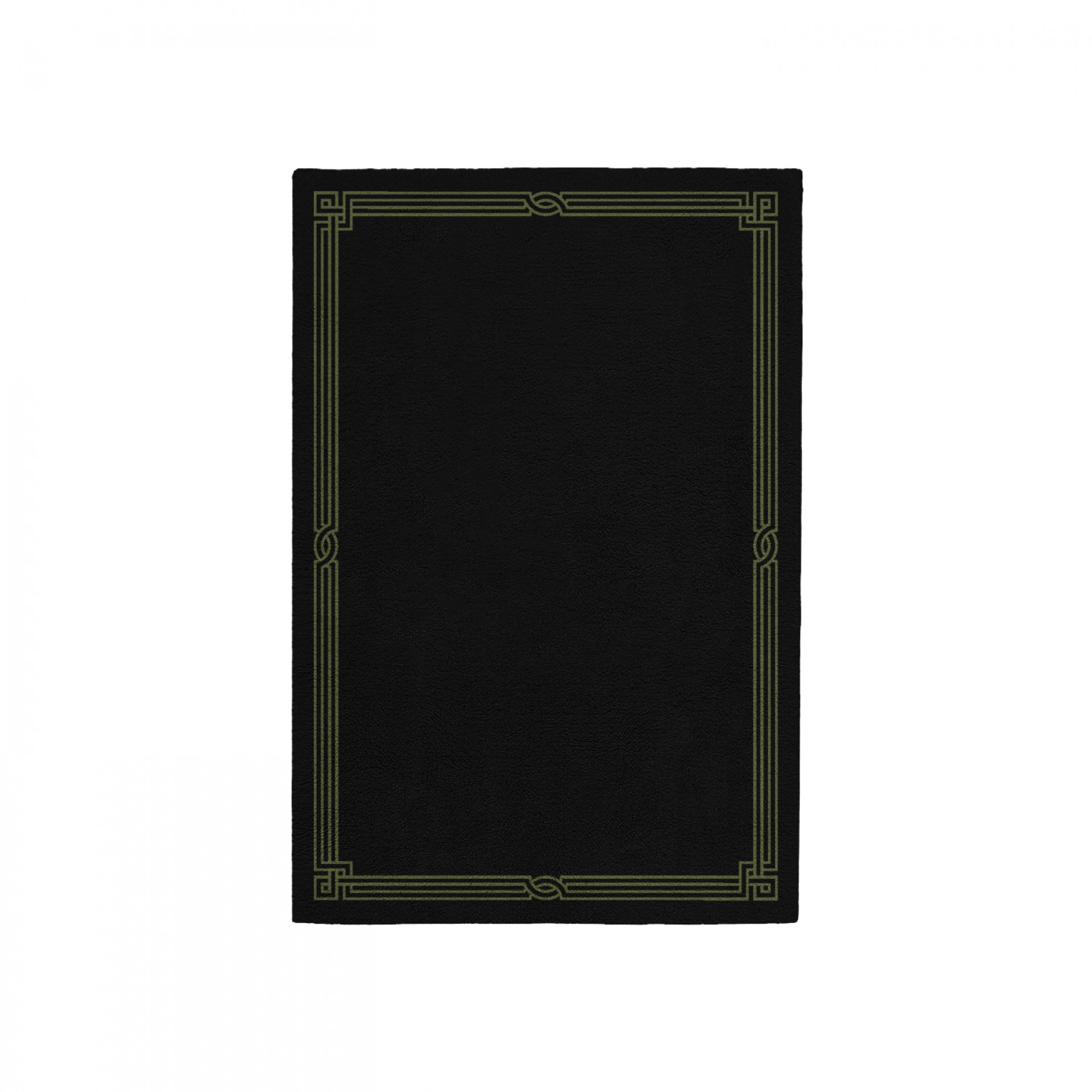 ELEGANCE BLACK AREA RUG