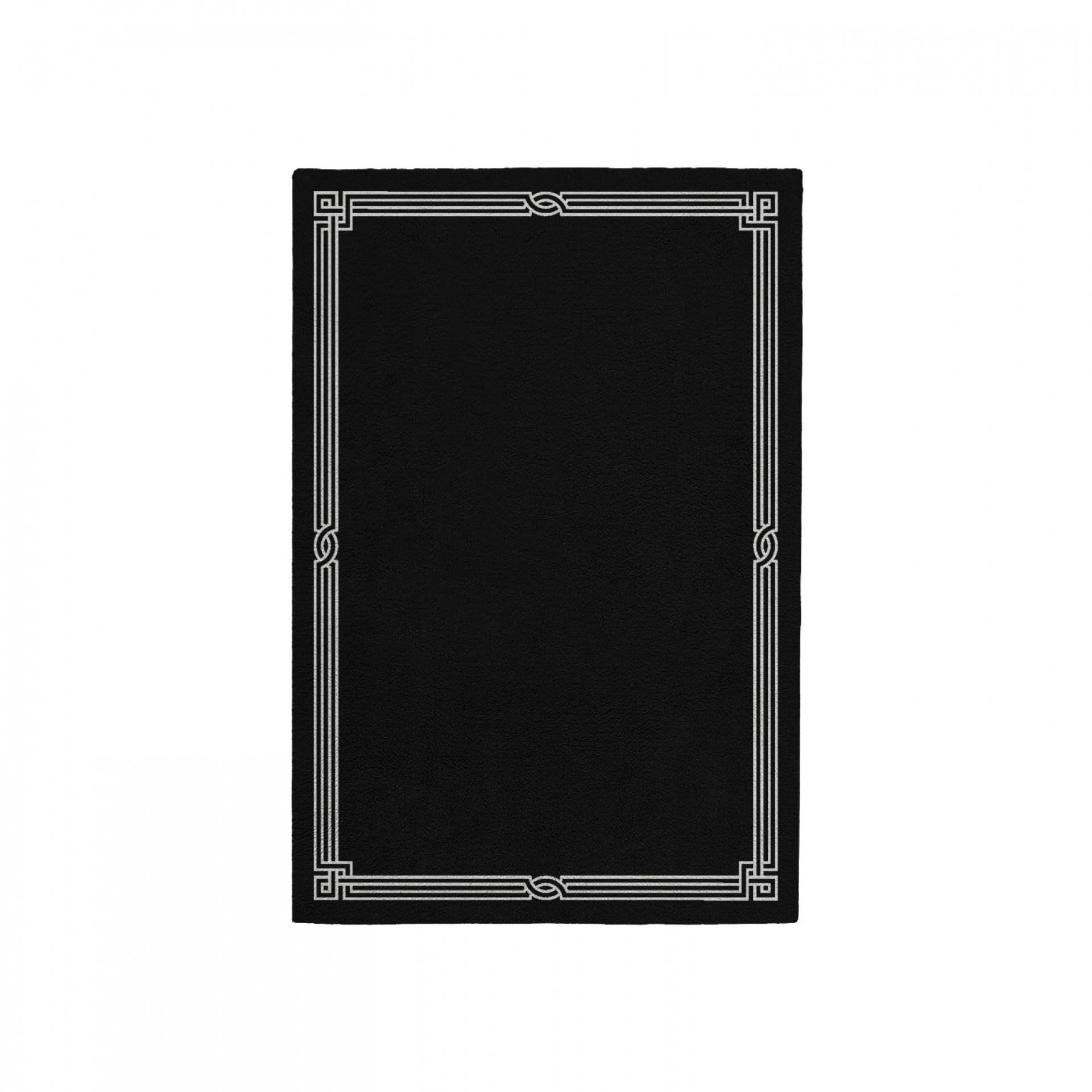 ELEGANCE BLACK AREA RUG