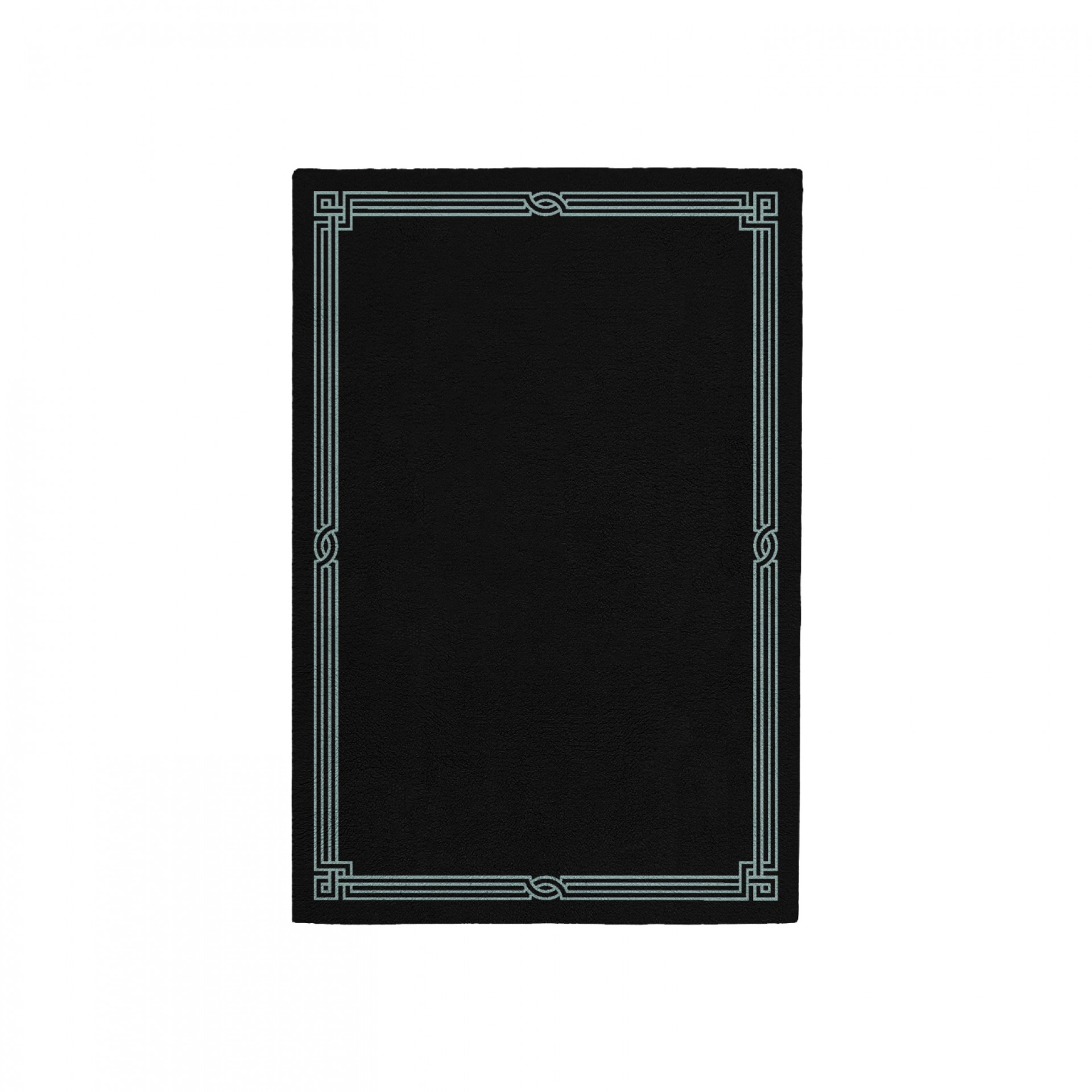 ELEGANCE BLACK AREA RUG