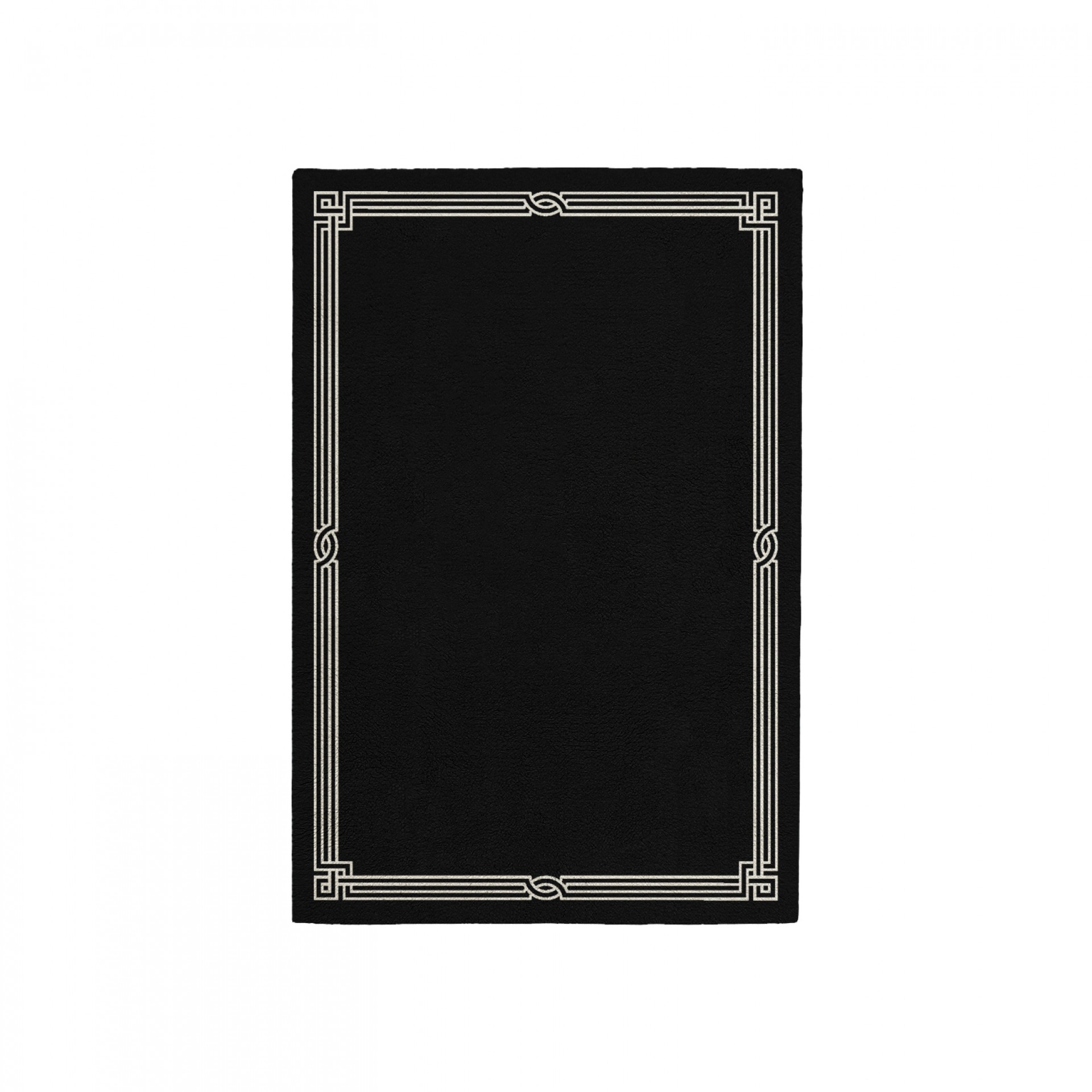 ELEGANCE BLACK AREA RUG
