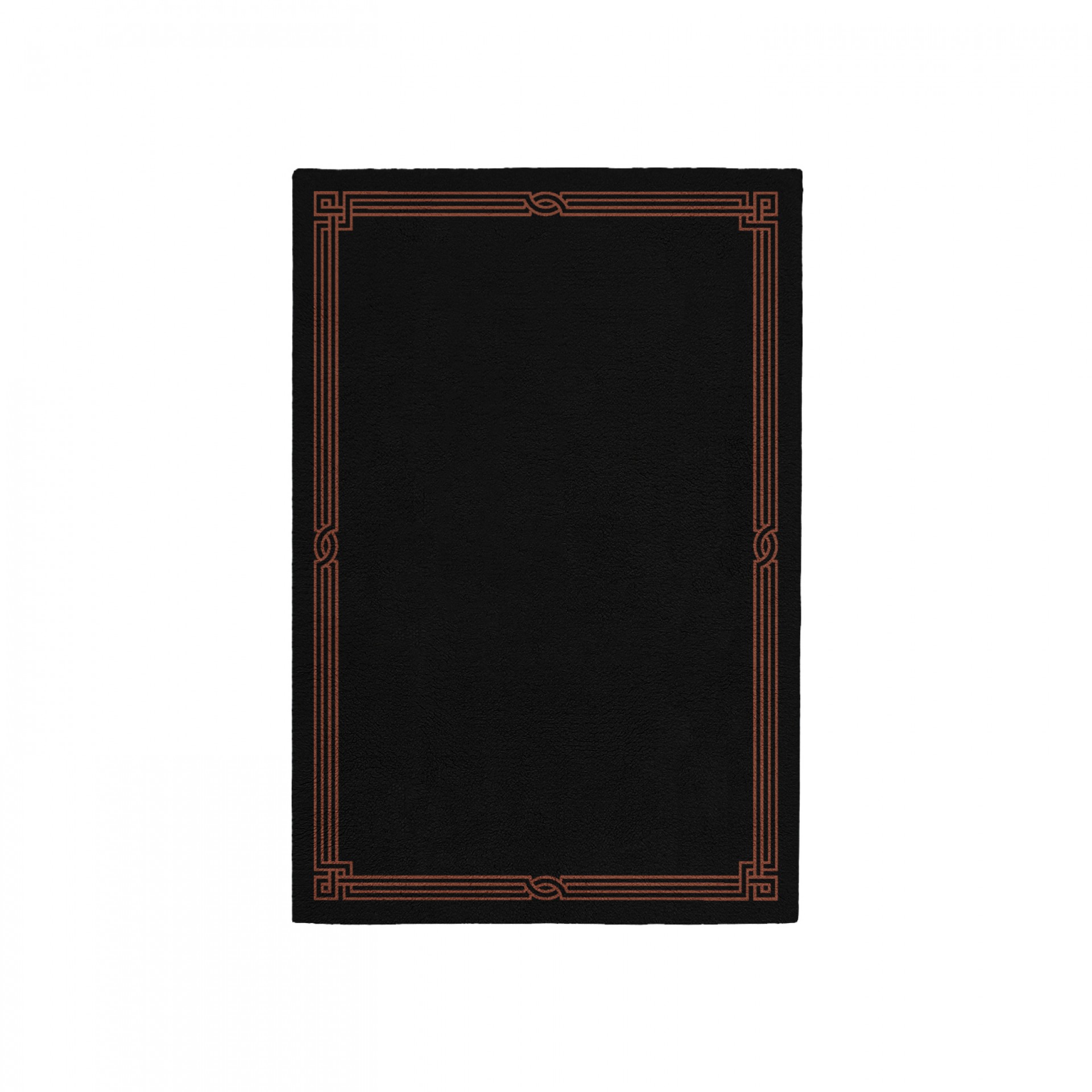 ELEGANCE BLACK AREA RUG