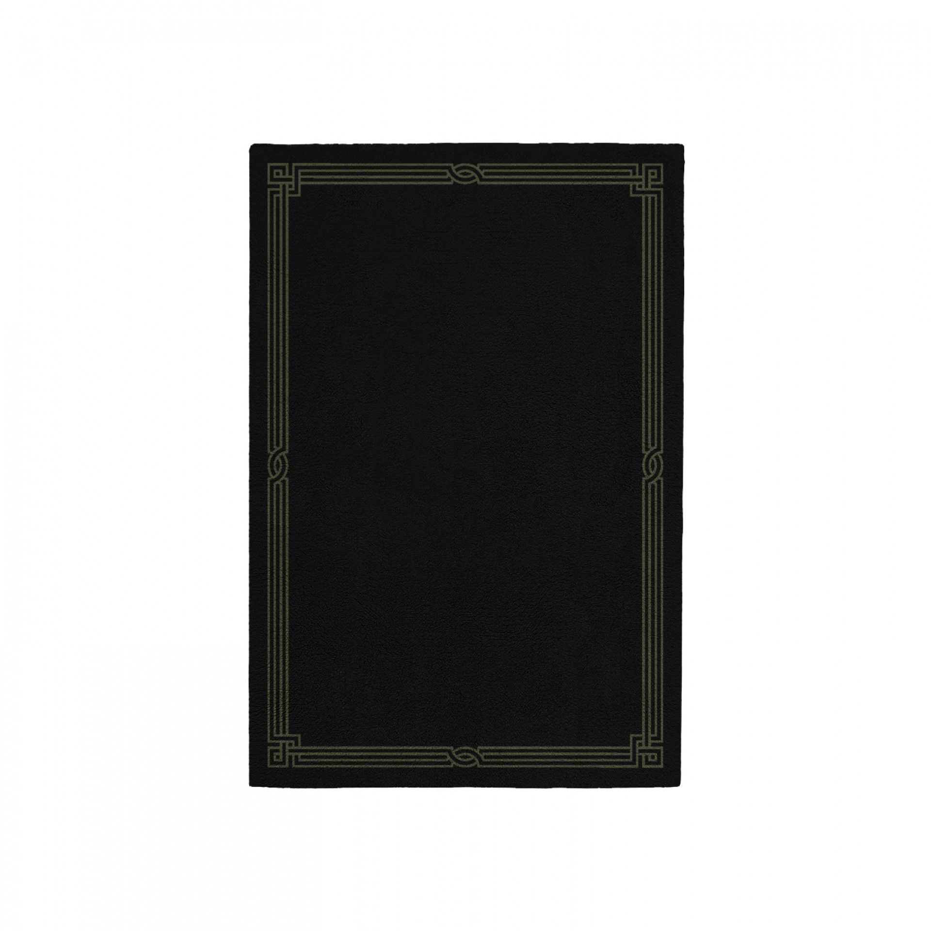ELEGANCE BLACK AREA RUG