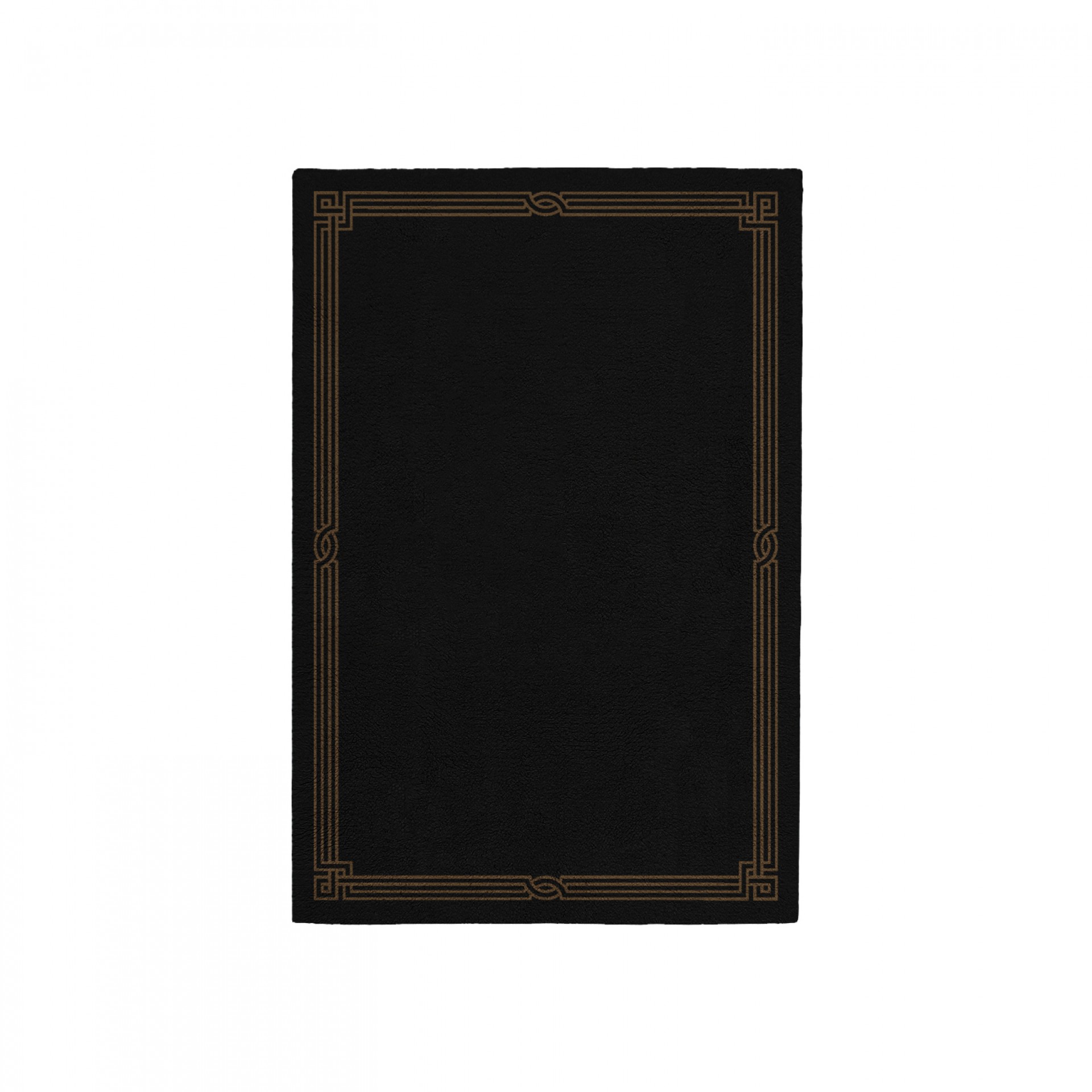 ELEGANCE BLACK AREA RUG
