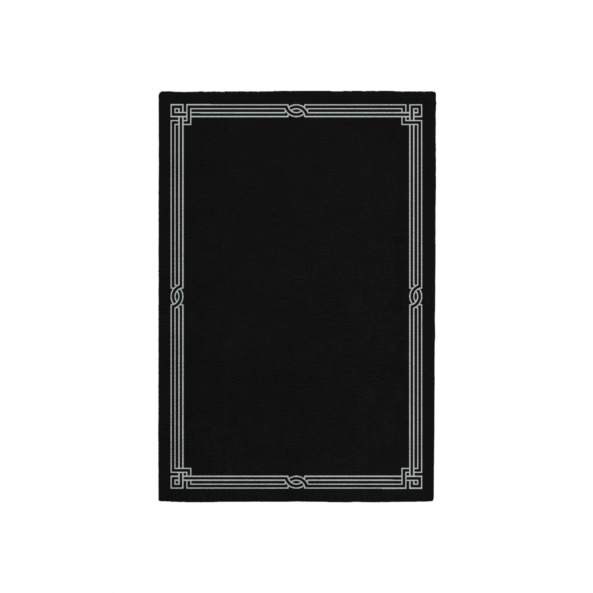 ELEGANCE BLACK AREA RUG