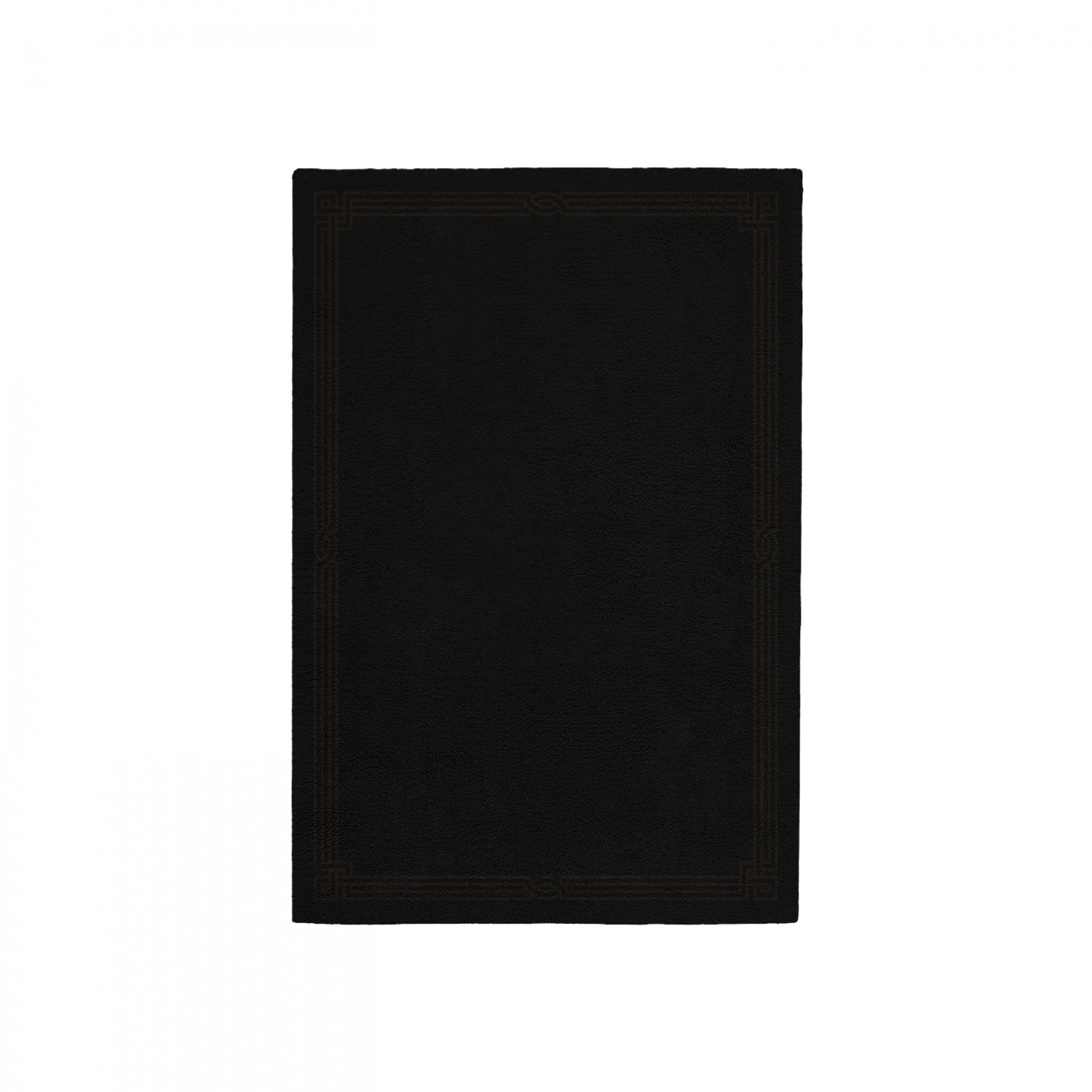ELEGANCE BLACK AREA RUG