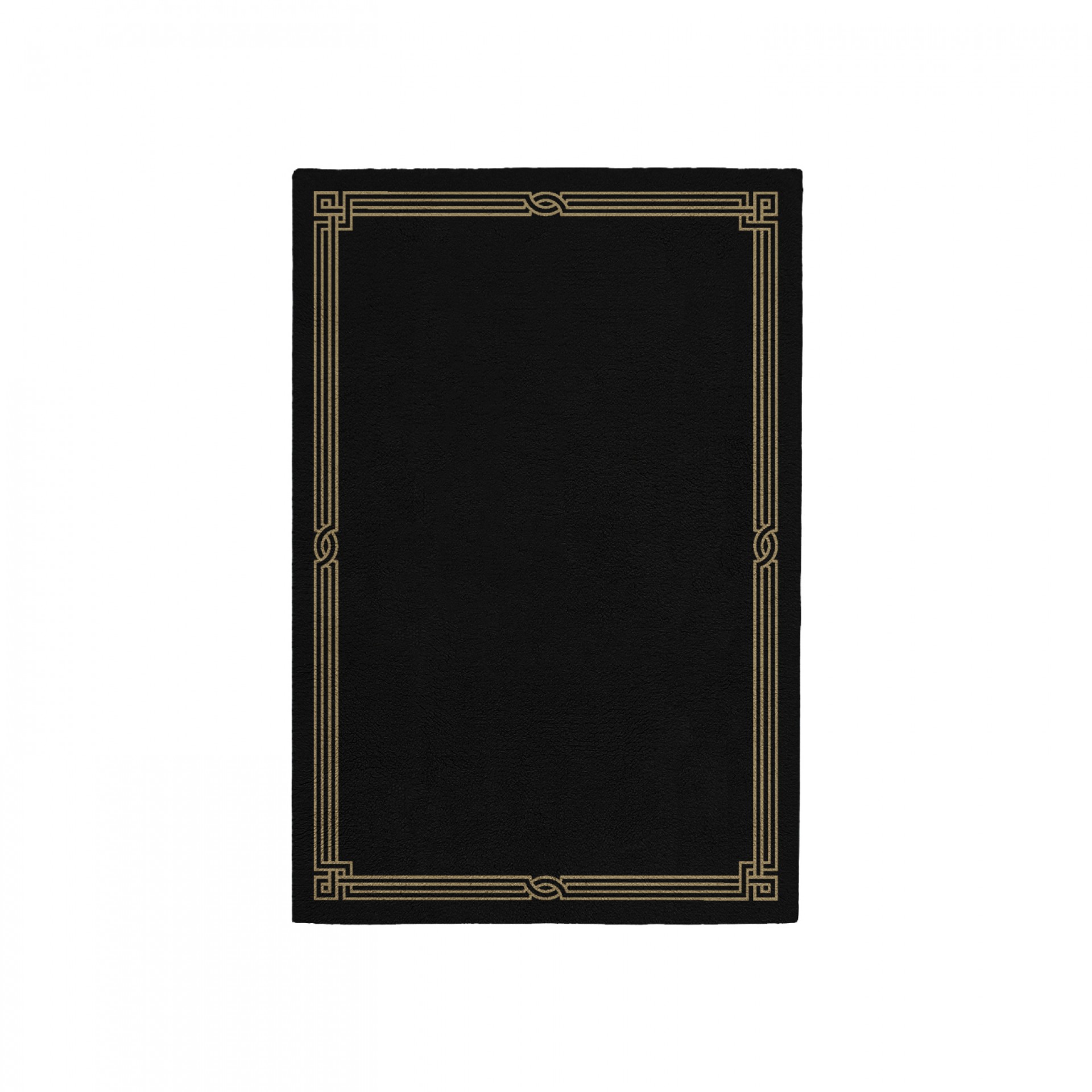 ELEGANCE BLACK AREA RUG