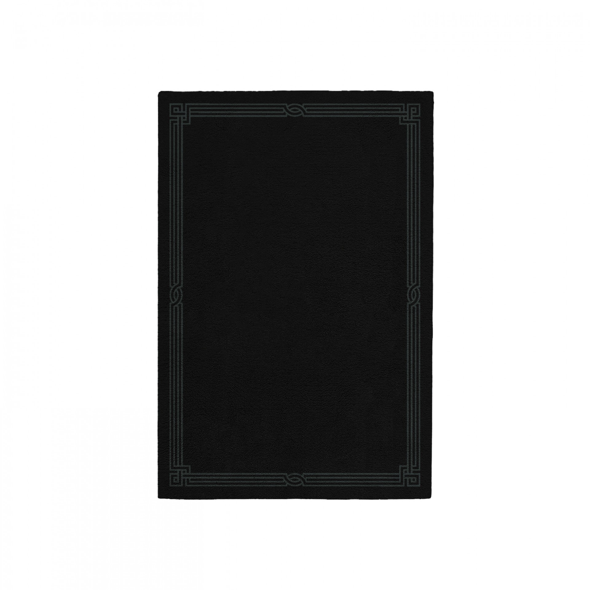 ELEGANCE BLACK AREA RUG