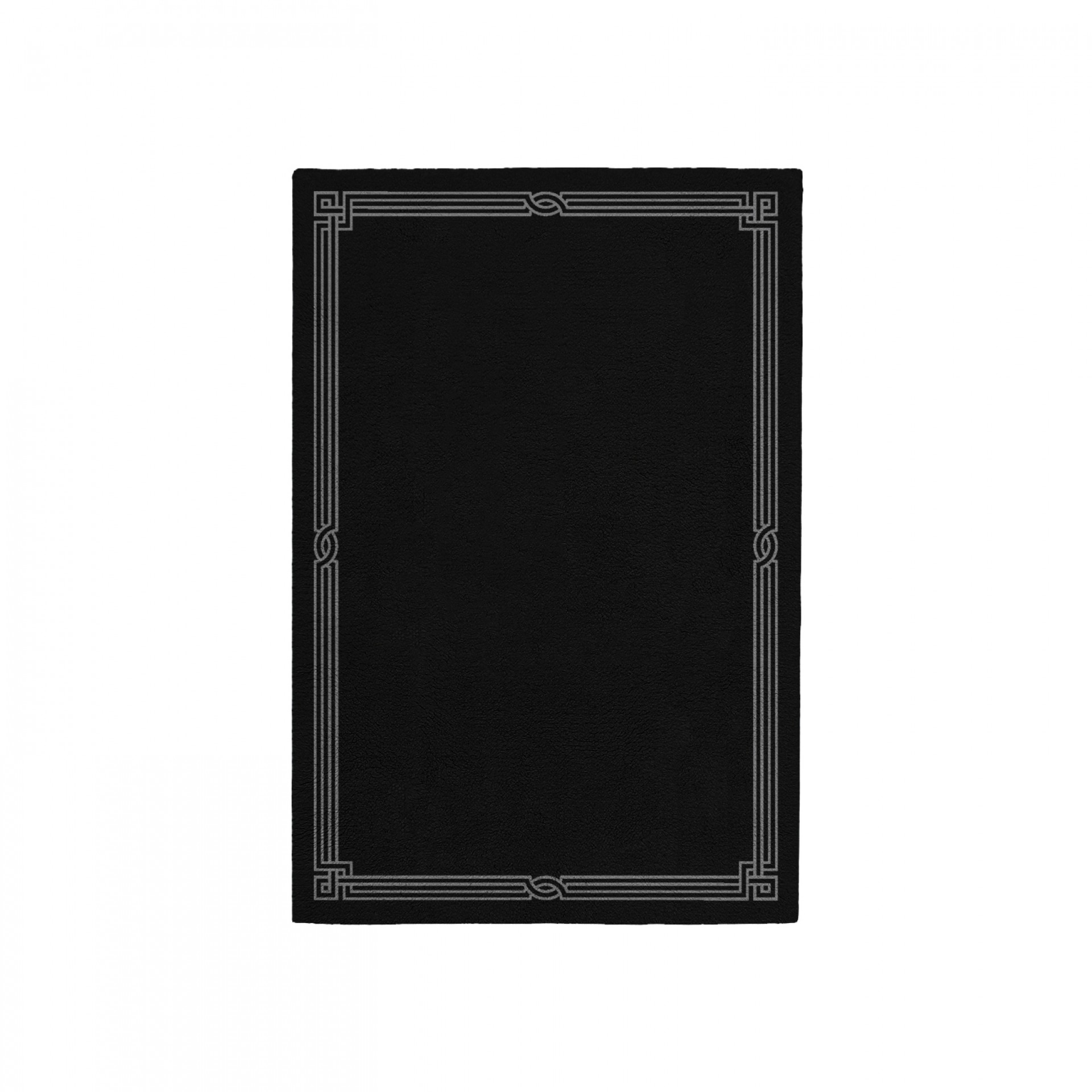 ELEGANCE BLACK AREA RUG