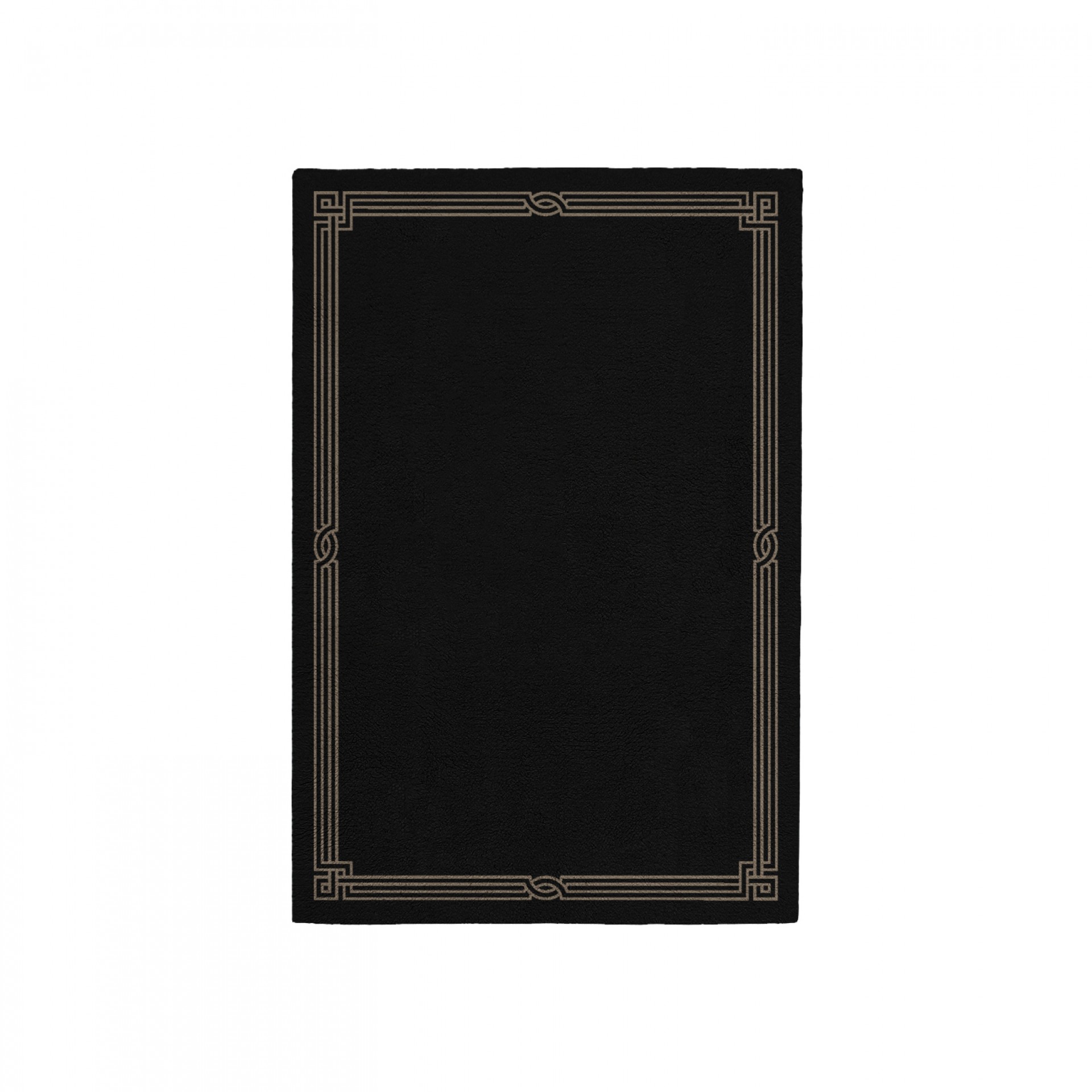 ELEGANCE BLACK AREA RUG