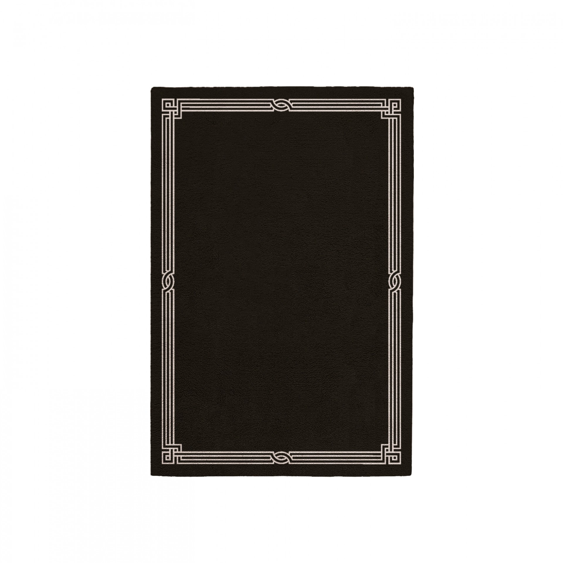 ELEGANCE DEEP BROWN AREA RUG