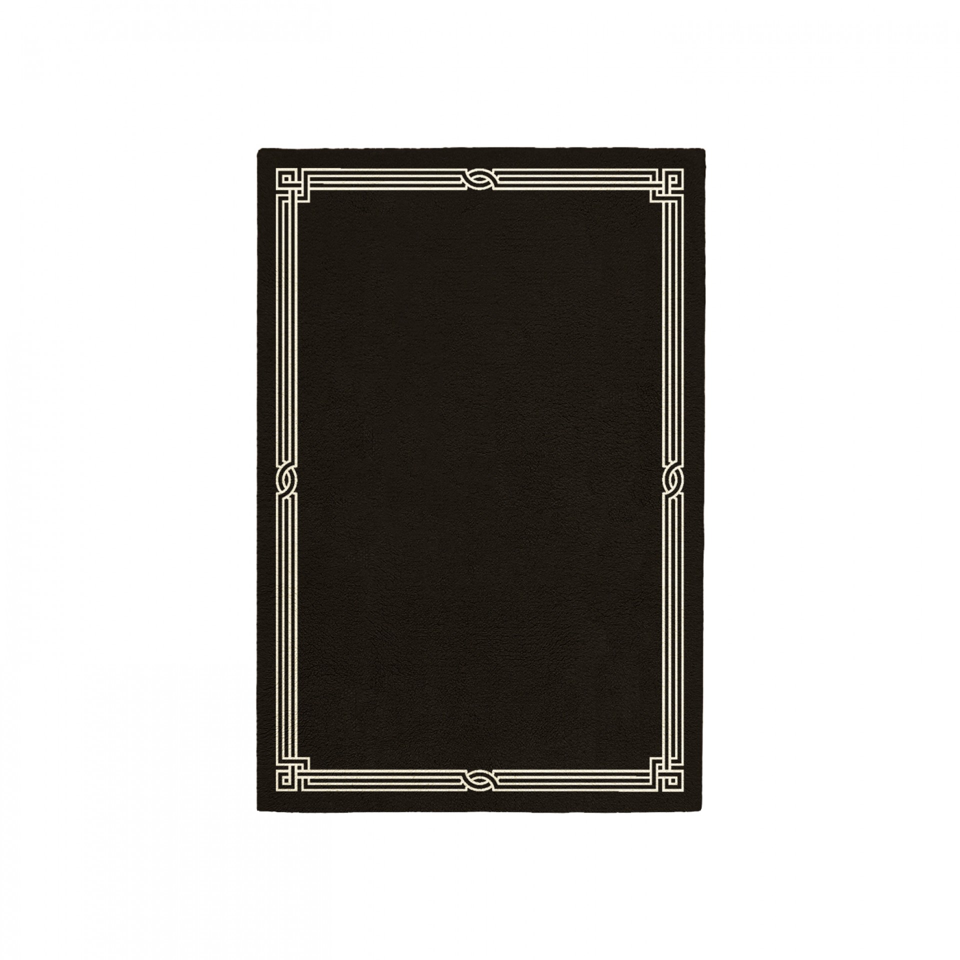 ELEGANCE DEEP BROWN AREA RUG