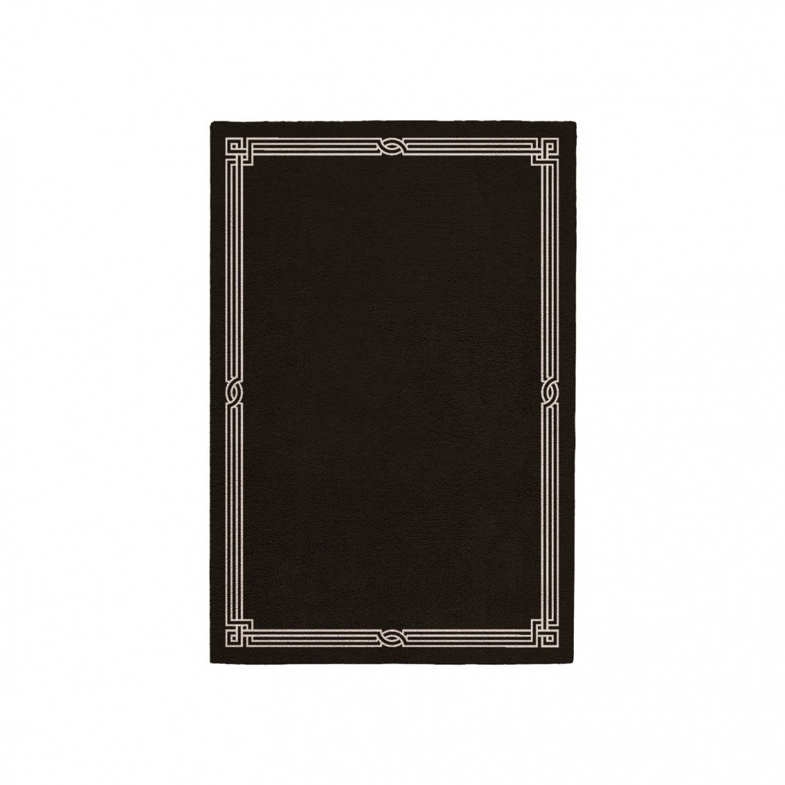 ELEGANCE DEEP BROWN AREA RUG